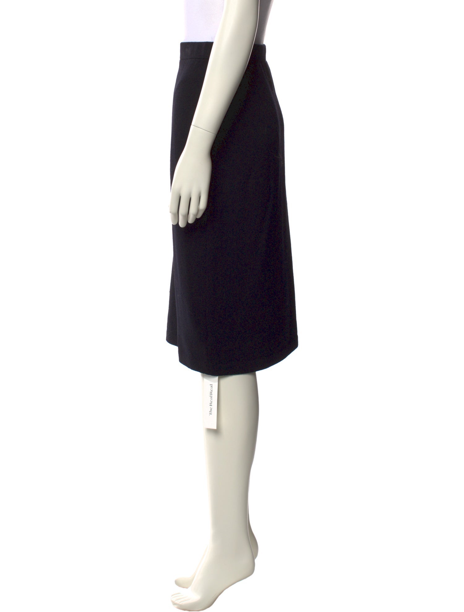 St. John Collection Wool Knee-Length Skirt