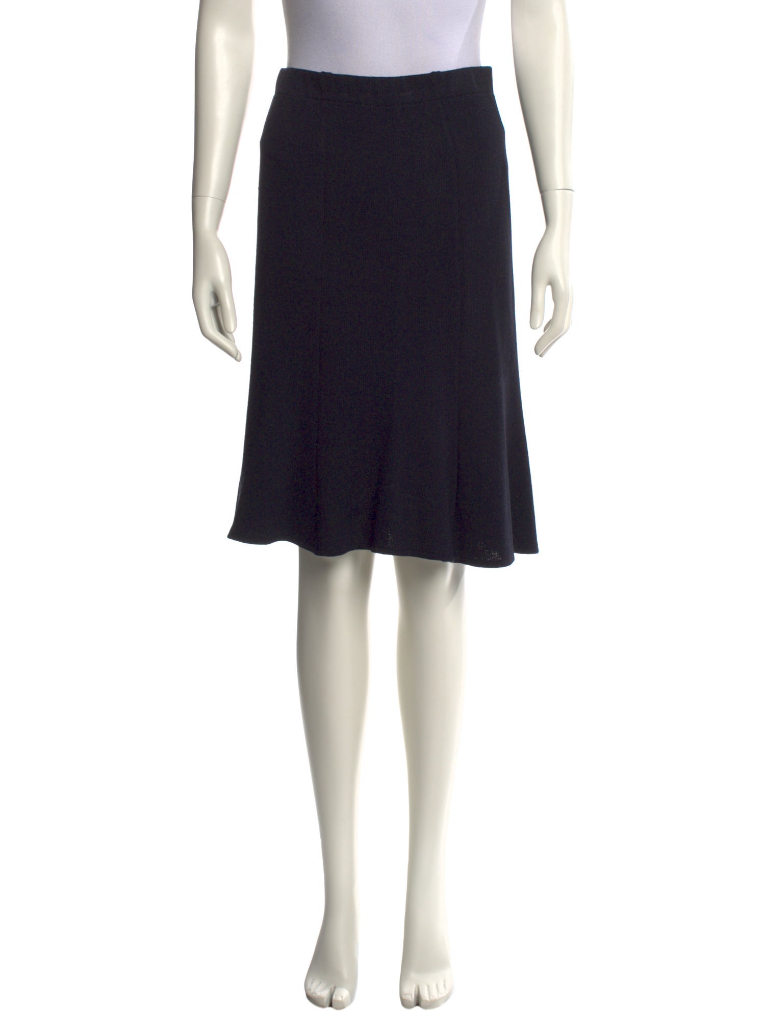 St. John Collection Wool Knee-Length Skirt