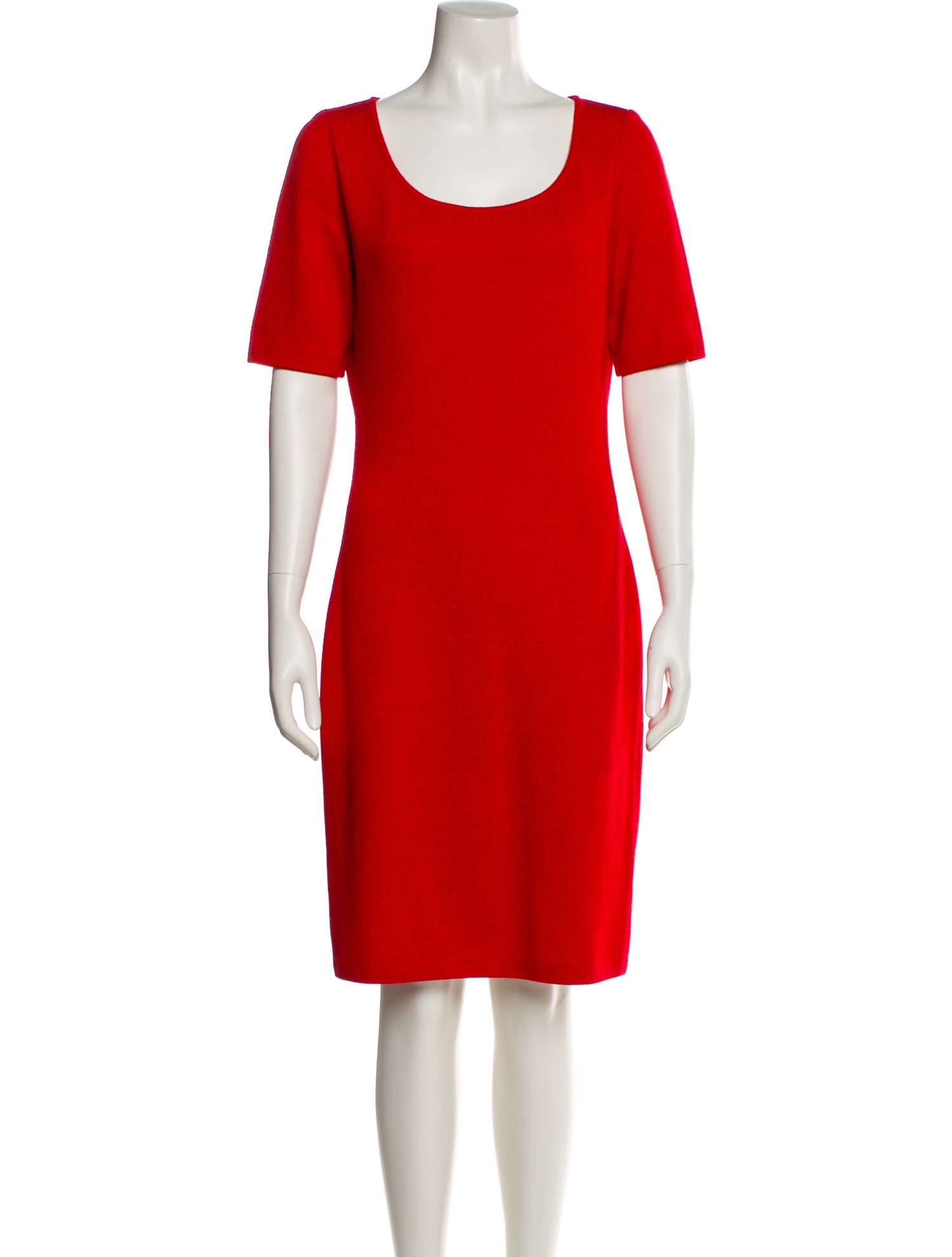 St. John Collection Wool Knee-Length Dress