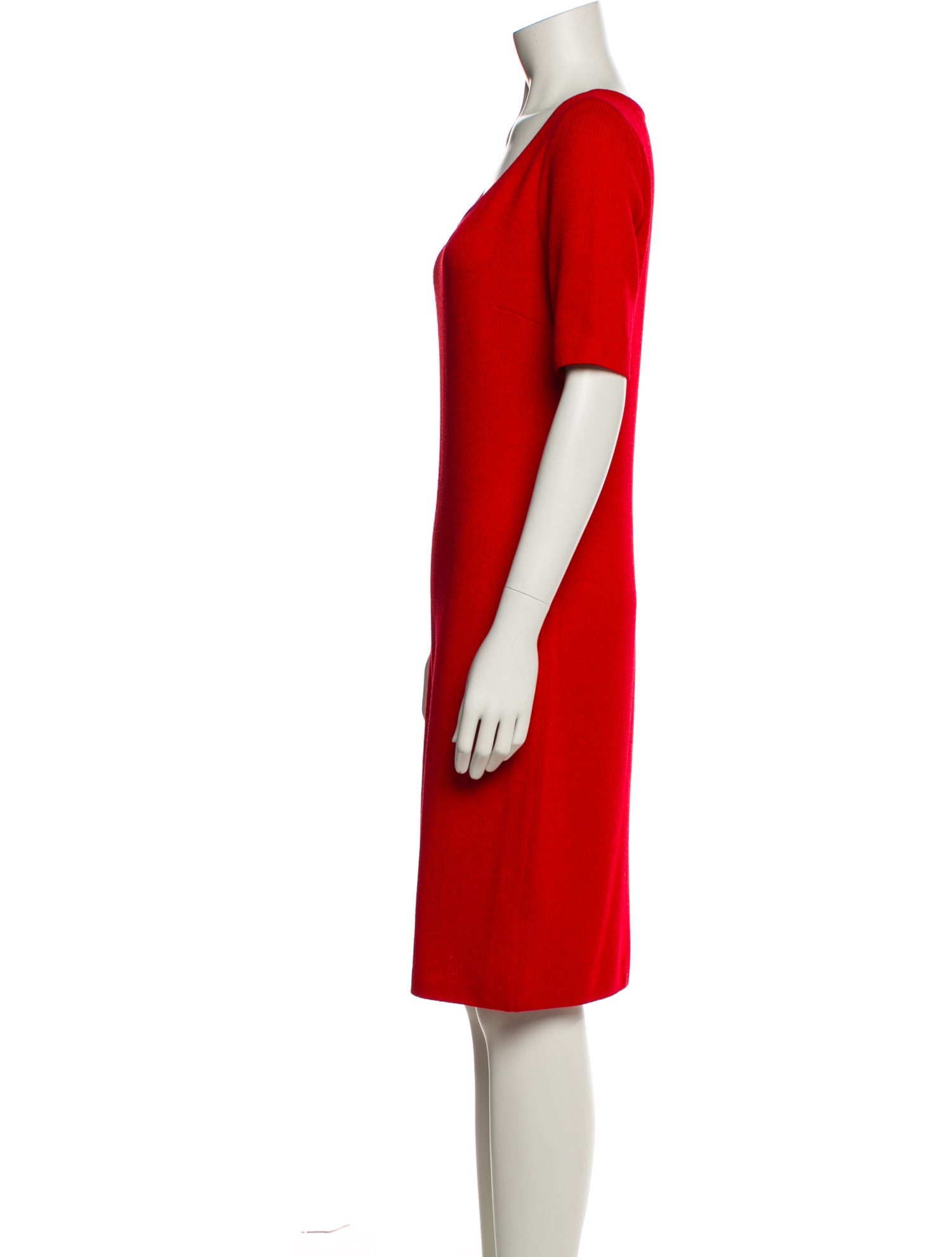 St. John Collection Wool Knee-Length Dress