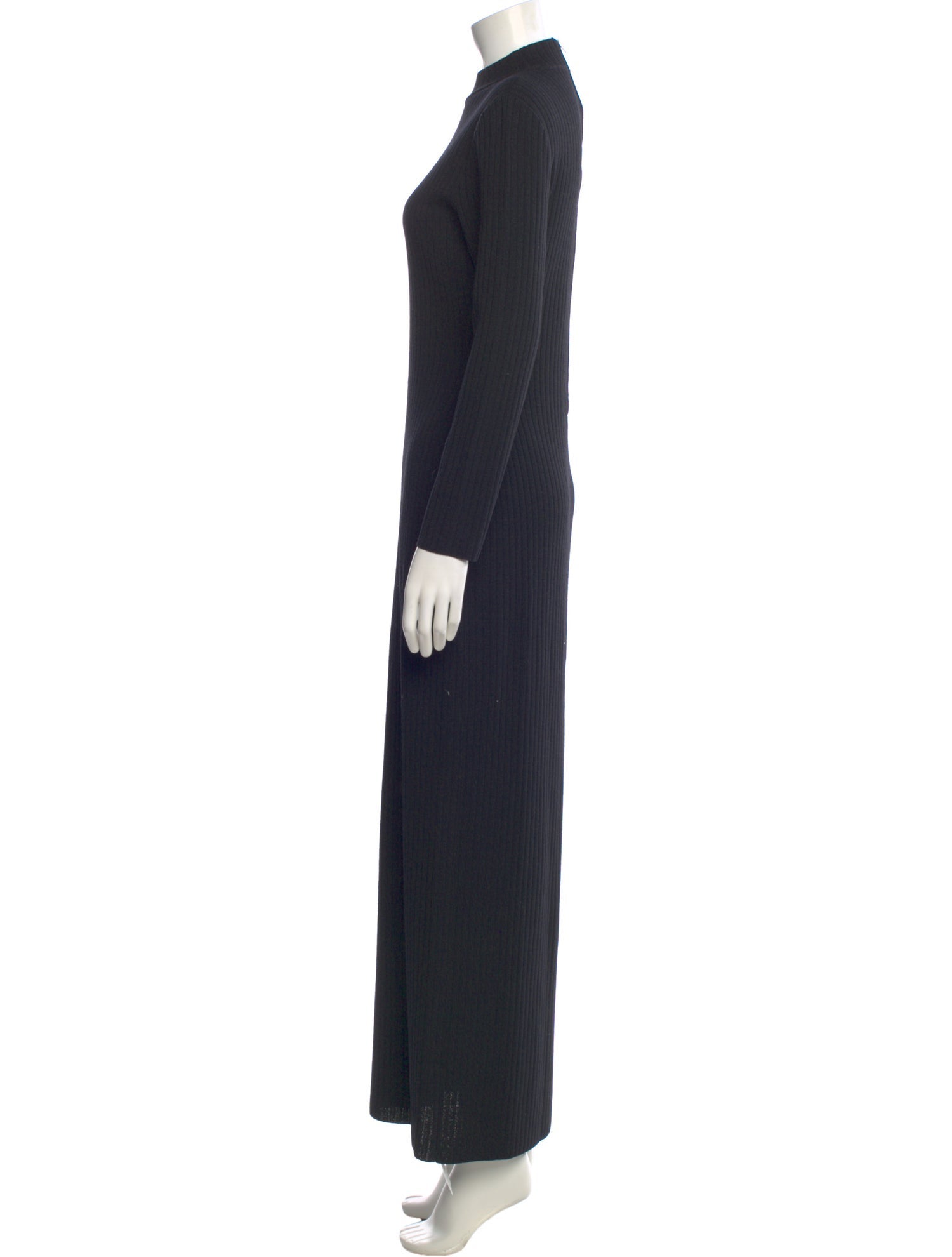 St. John Collection Turtleneck Long Dress