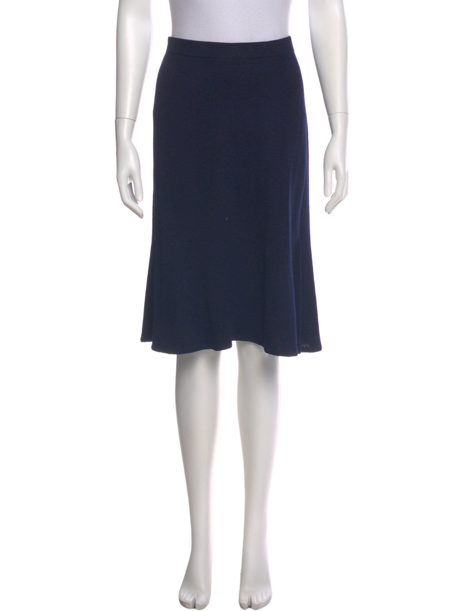 St. John Collection Wool Knee-Length Skirt