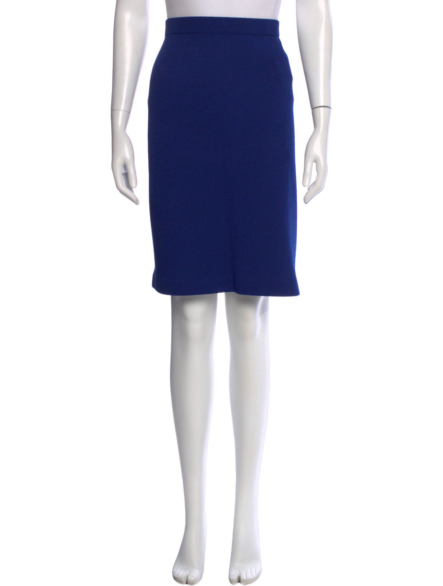 St. John Collection Wool Knee-Length Skirt