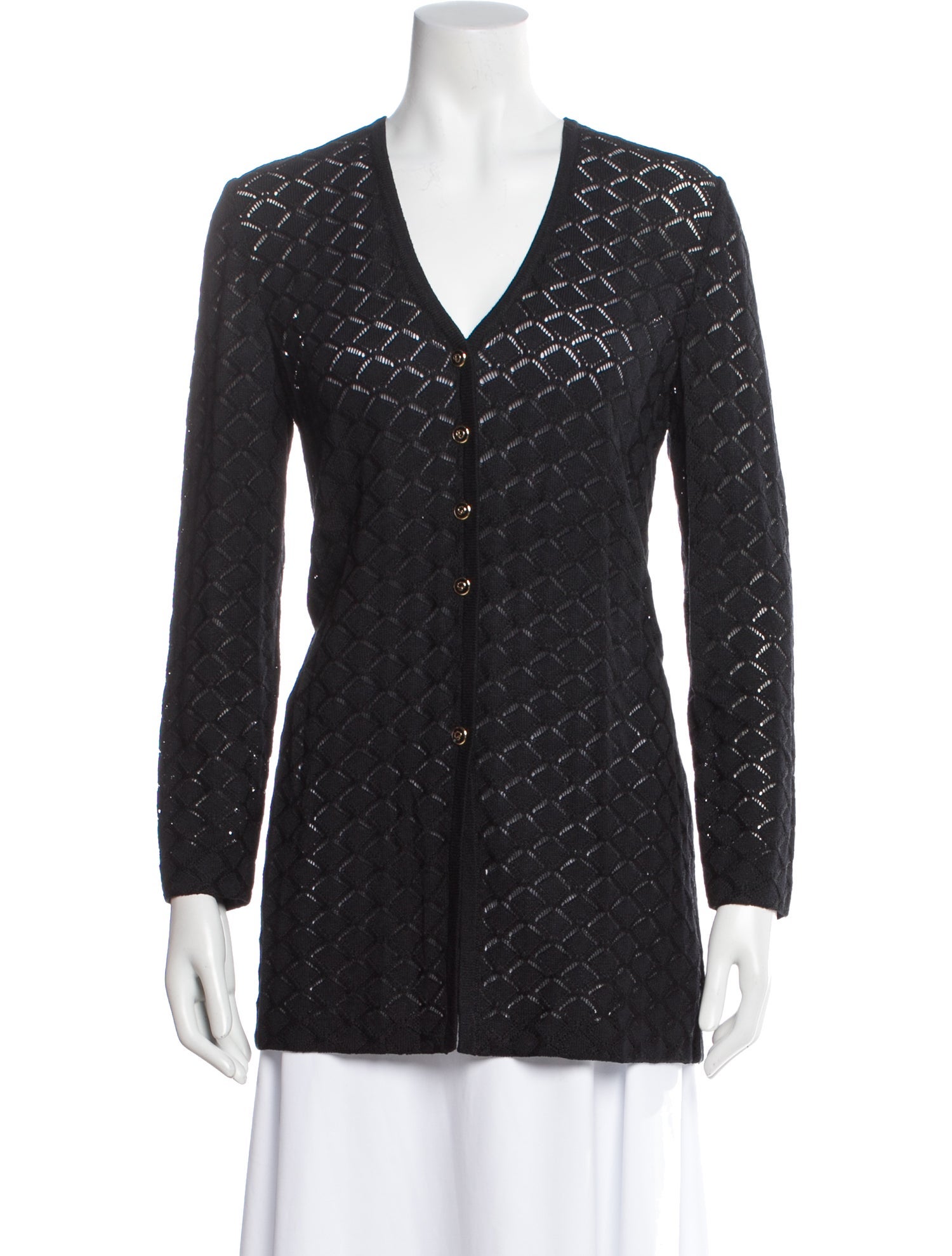 St. John Collection V-Neck Sweater