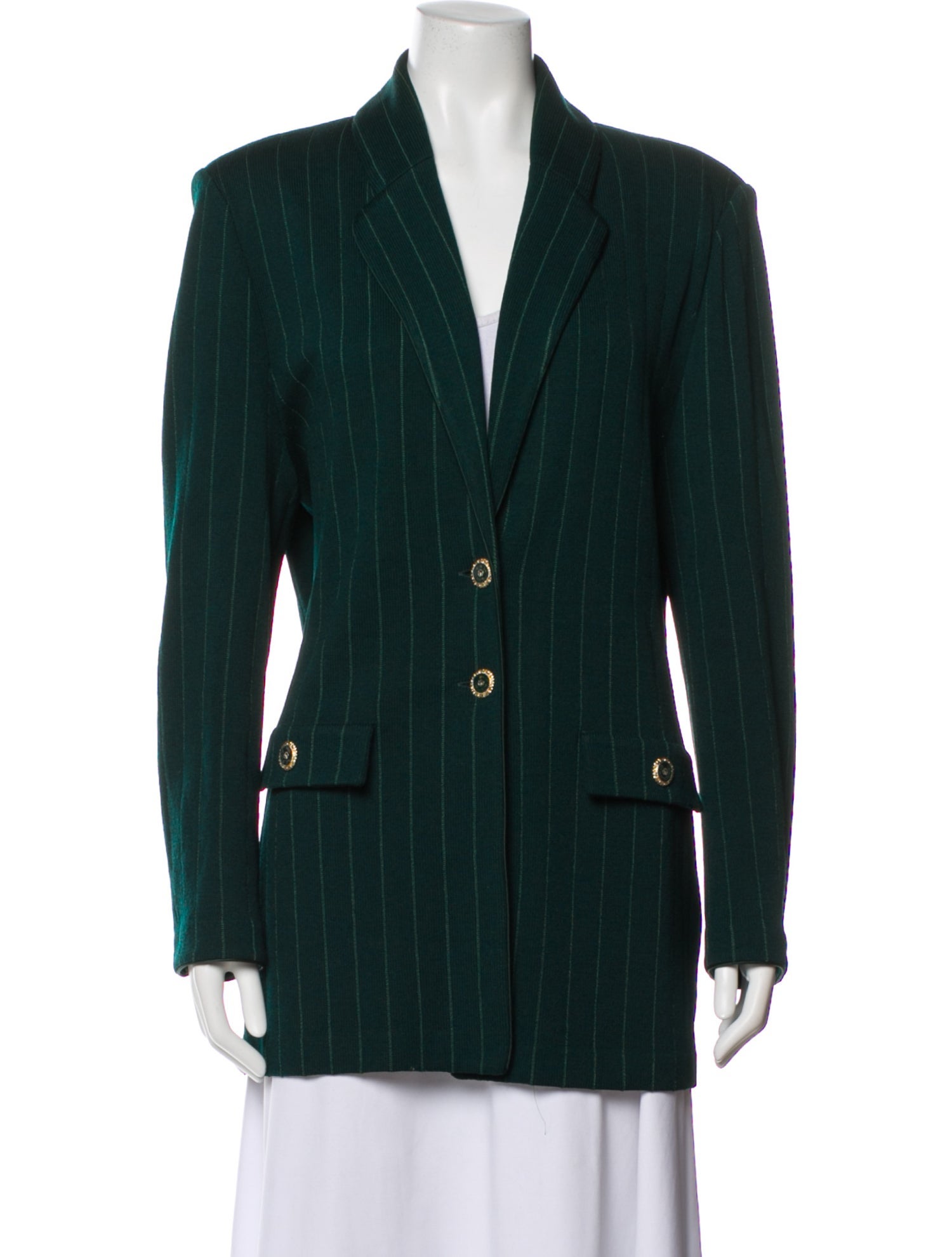 St. John Collection Striped Blazer