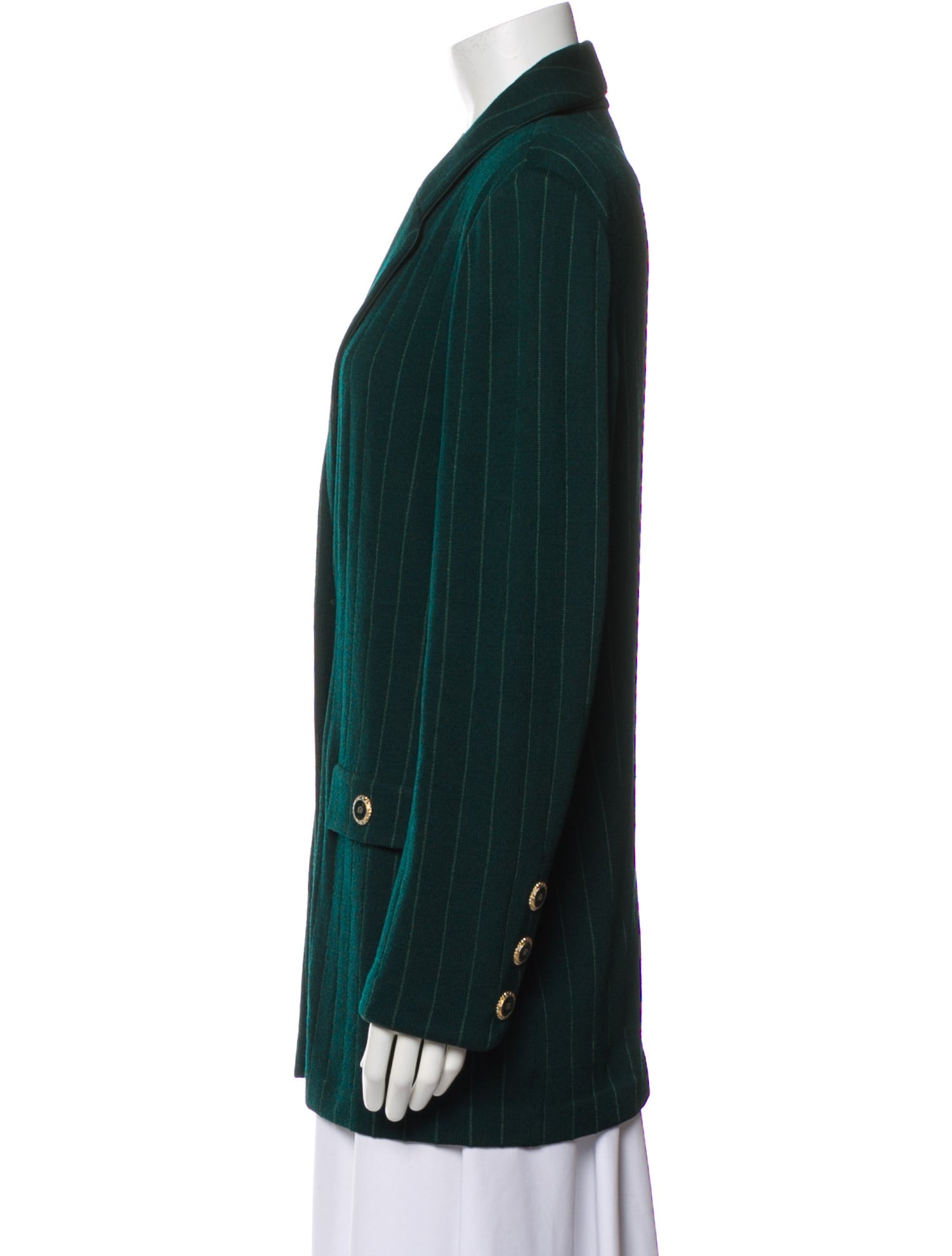 St. John Collection Striped Blazer