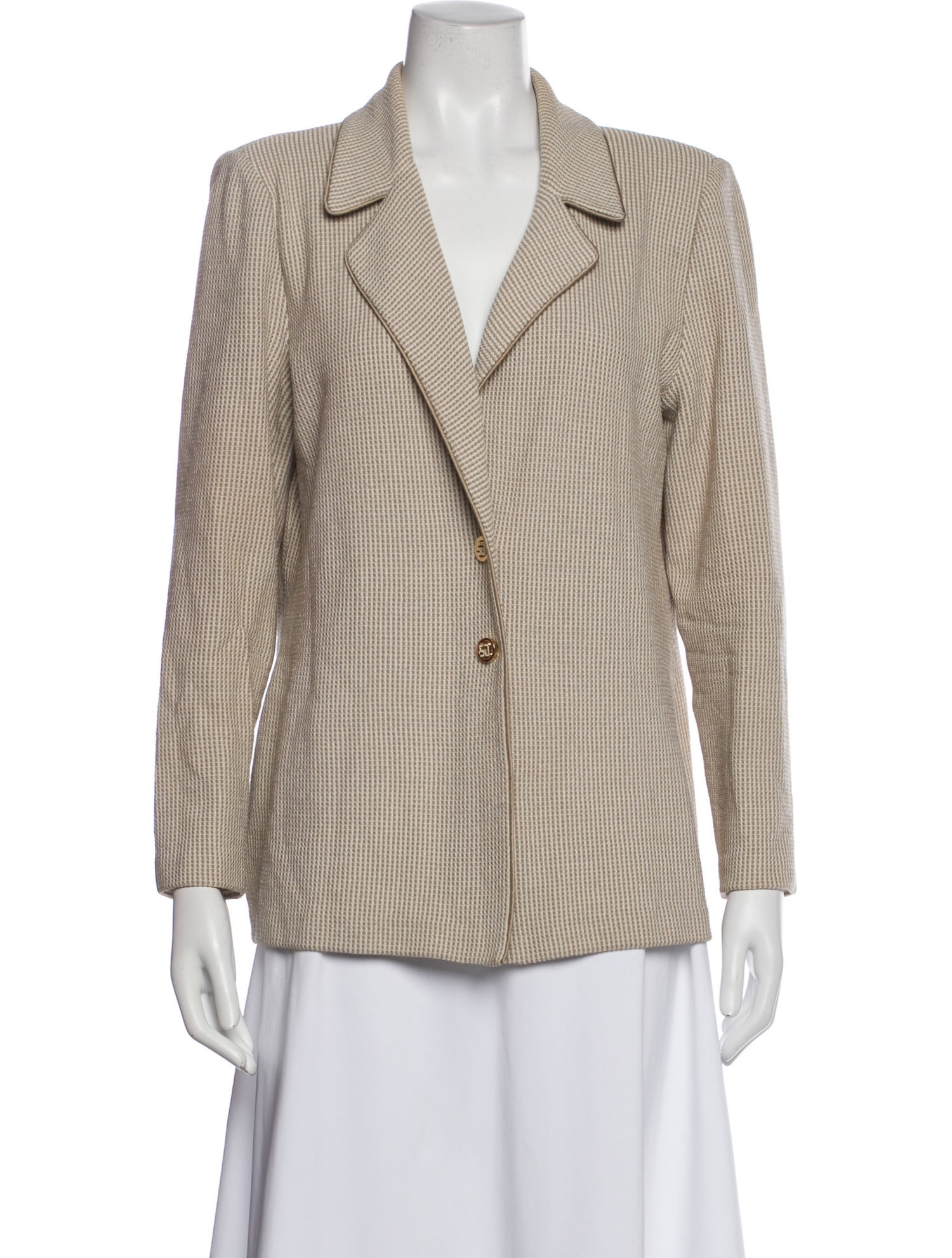 St. John Collection Printed Blazer