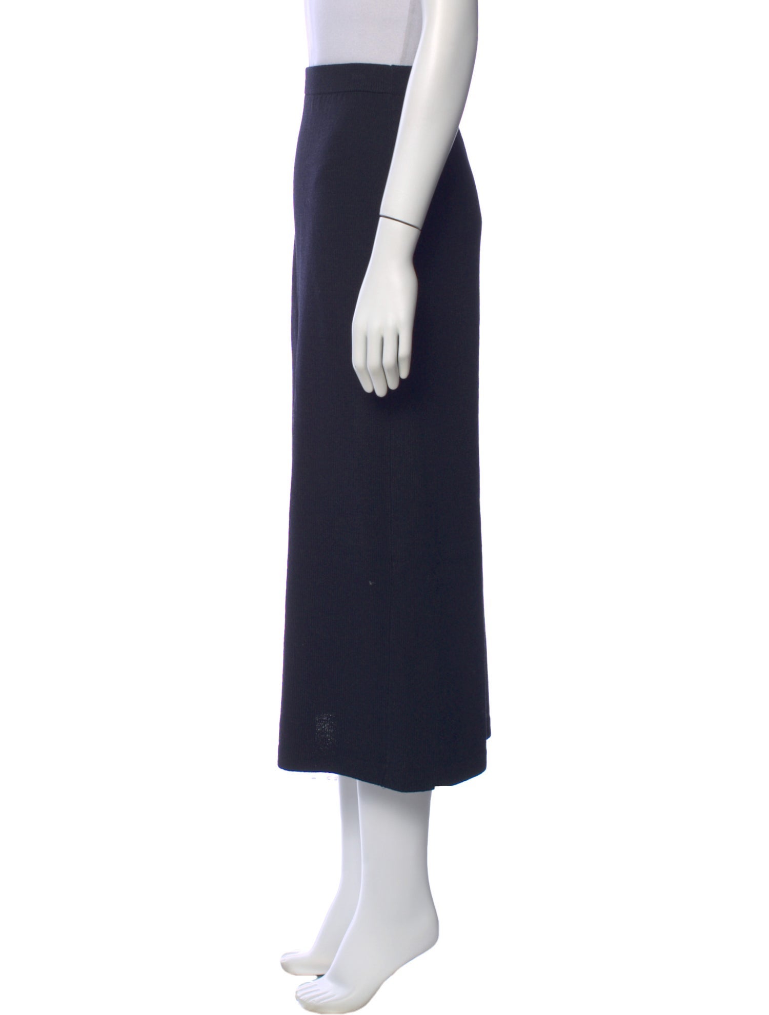 St. John Wool Midi Length Skirt