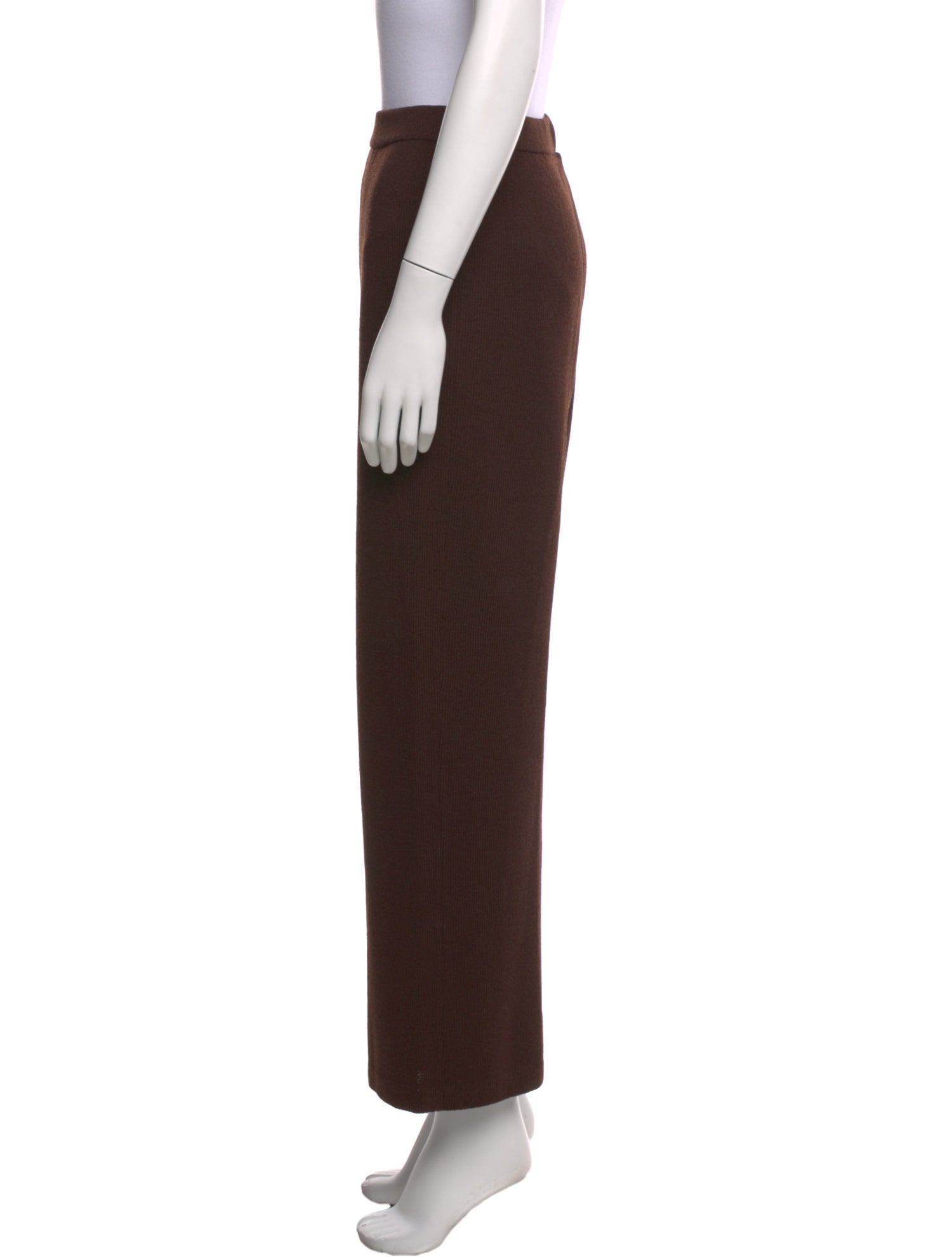 St. John Collection Wool Wide Leg Pants