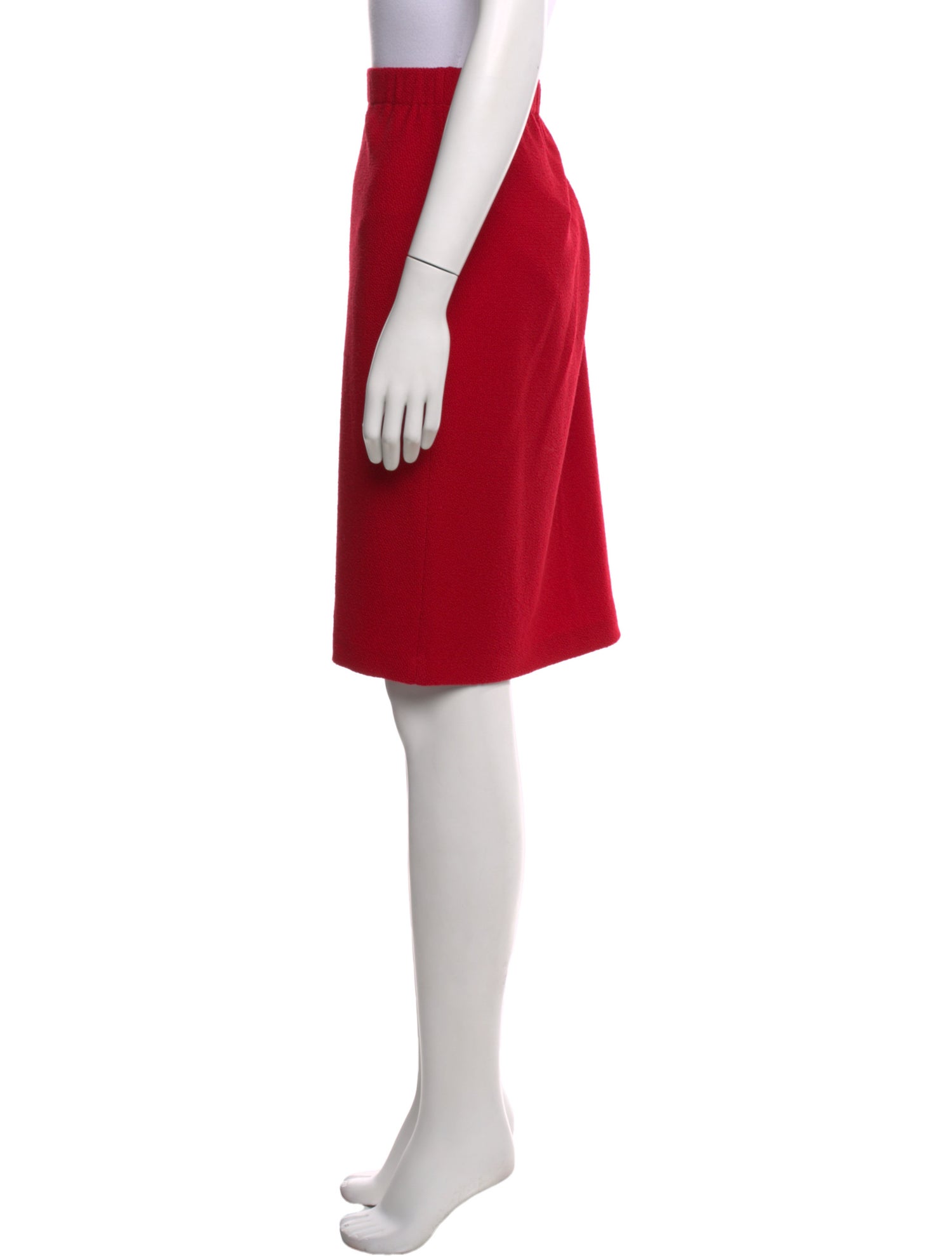 St. John Collection Wool Knee-Length Skirt