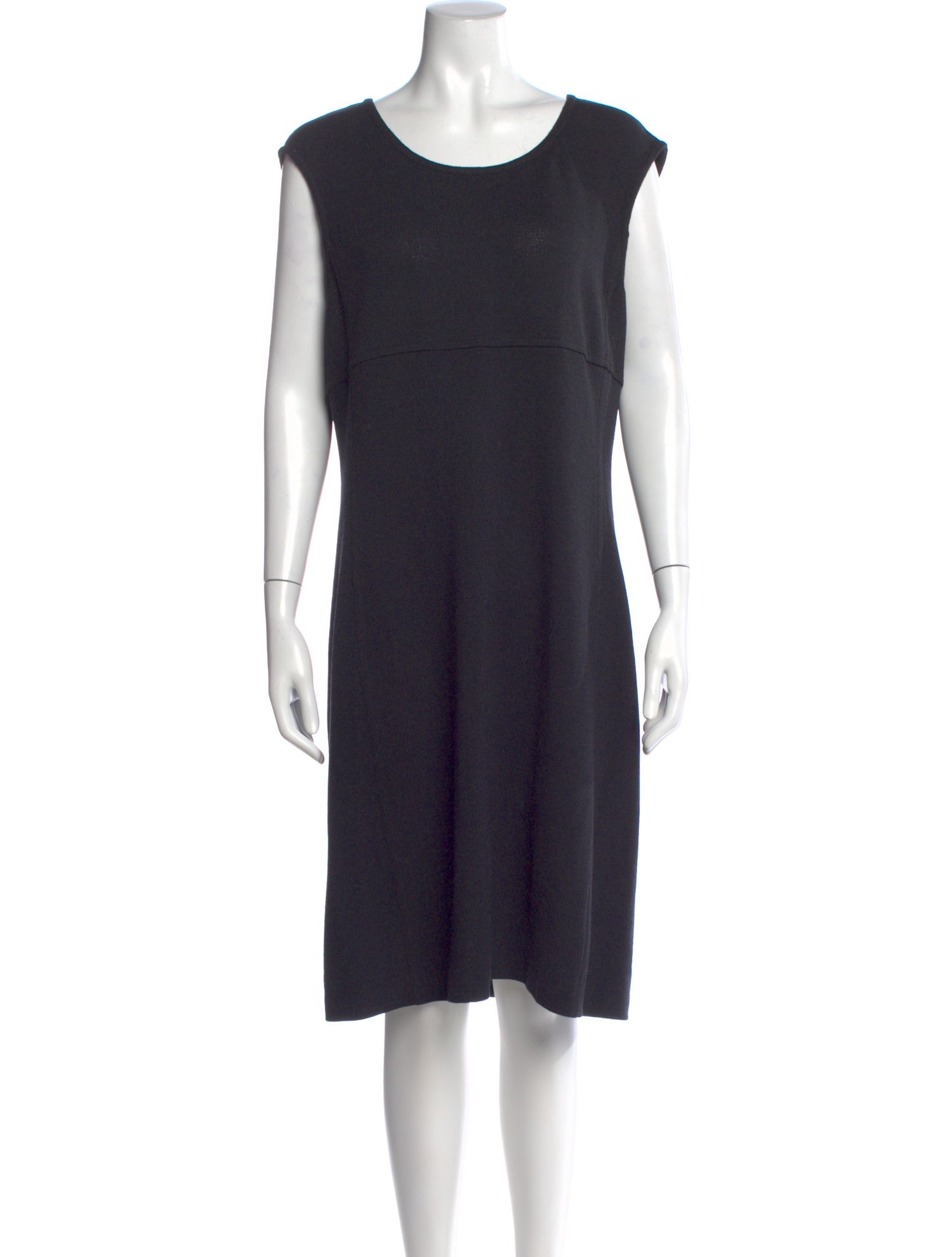 St. John Collection Wool Knee-Length Dress