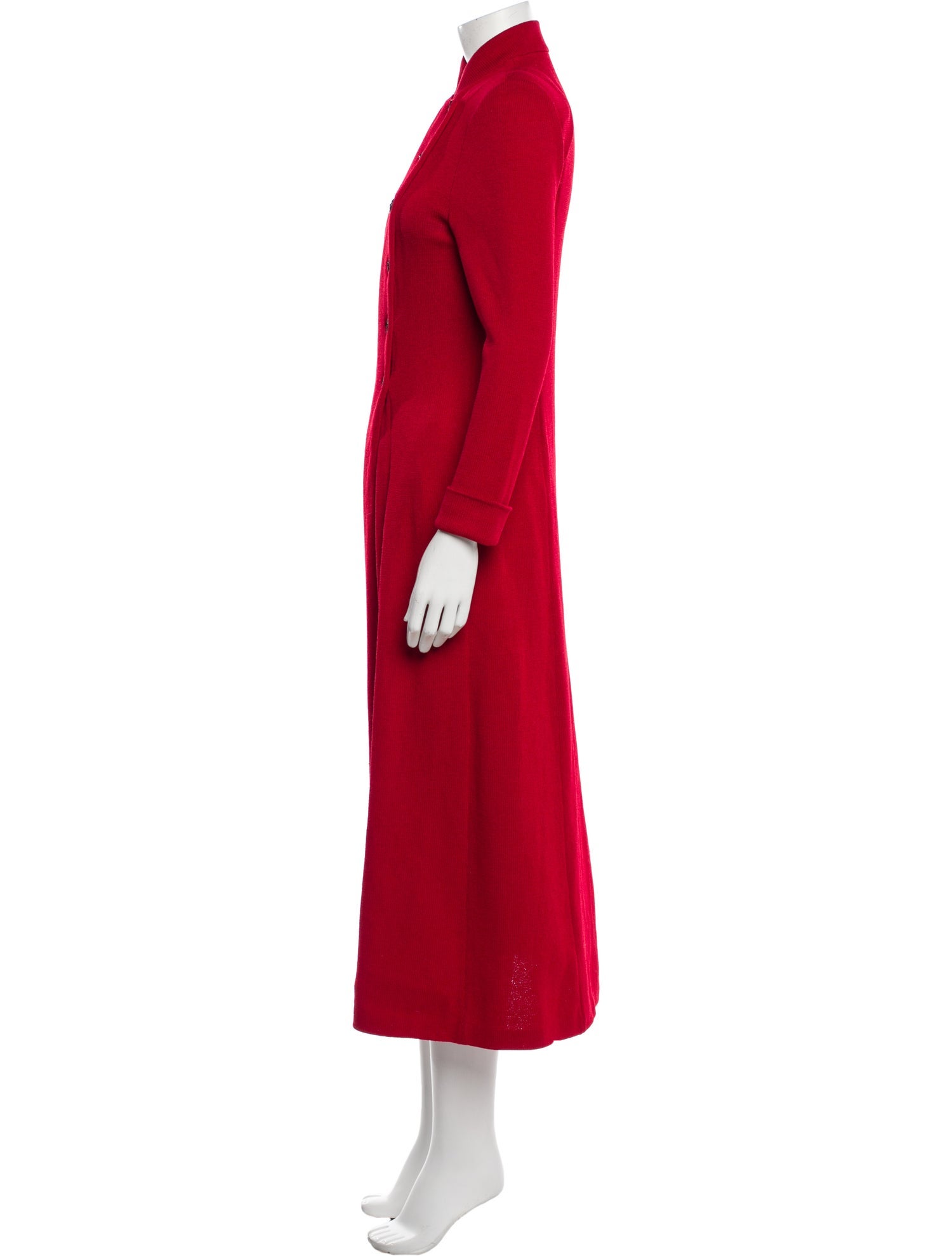 St. John Collection Wool Trench Coat