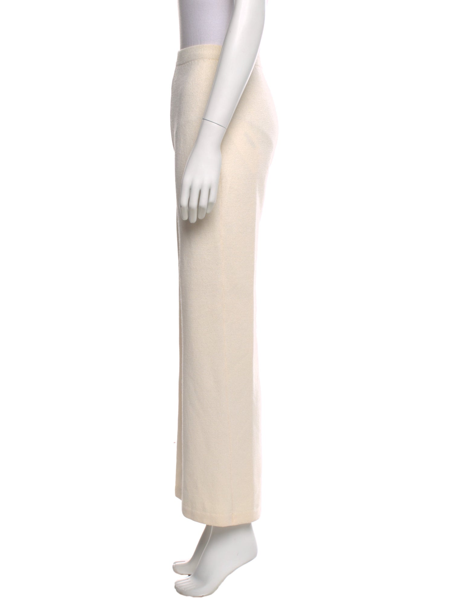 St. John Collection Wool Wide Leg Pants