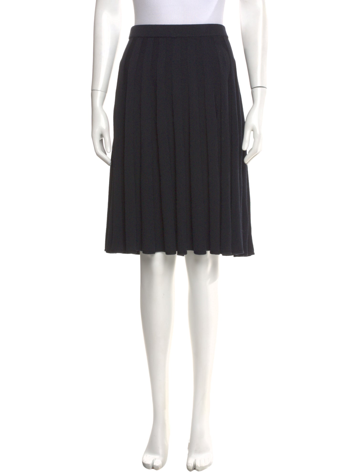 St. John Collection Wool Knee-Length Skirt