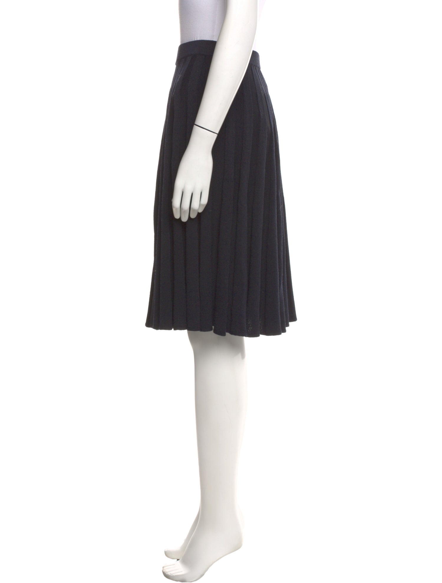 St. John Collection Wool Knee-Length Skirt
