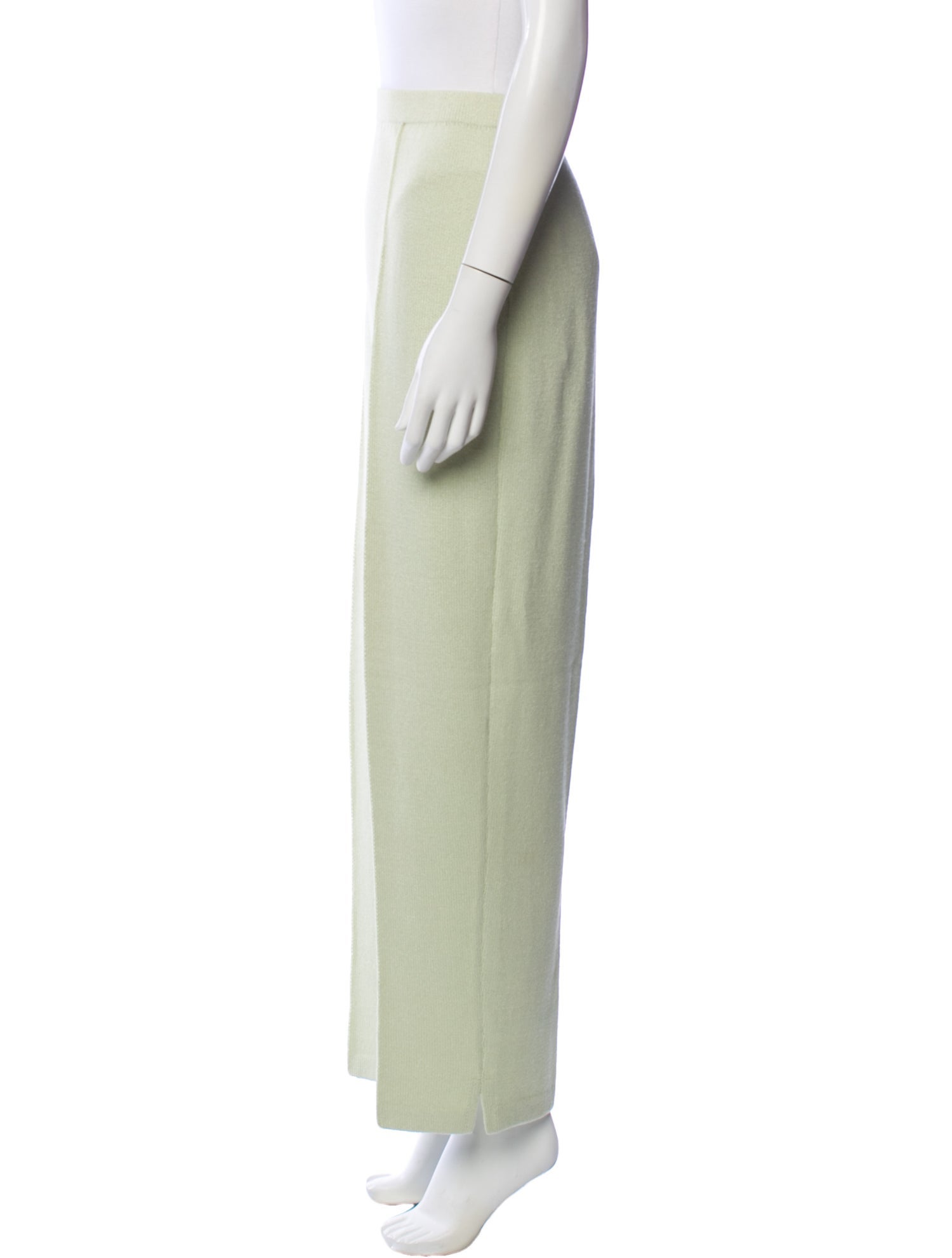 St. John Collection Wool Wide Leg Pants