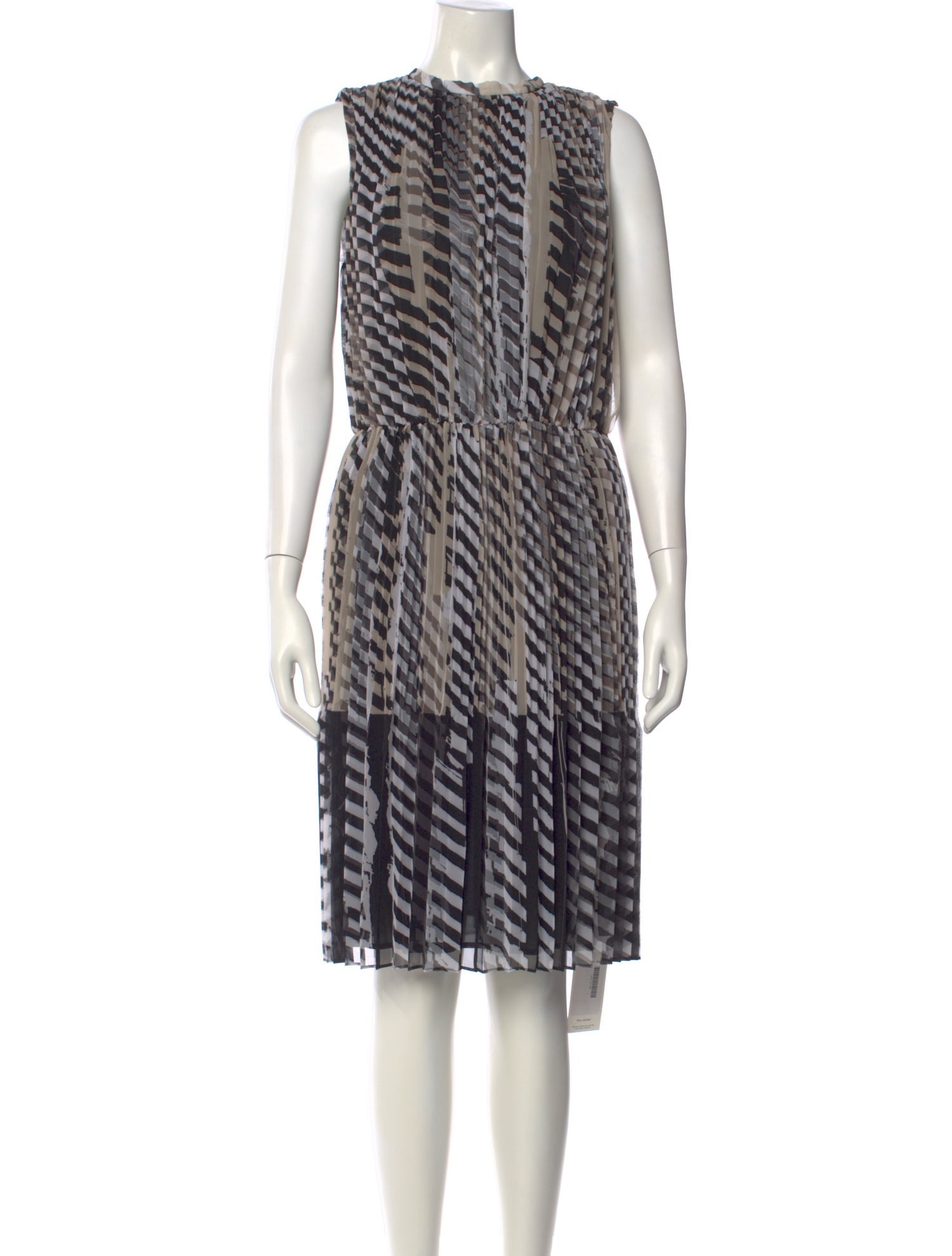 St. John Collection Printed Knee-Length Dress