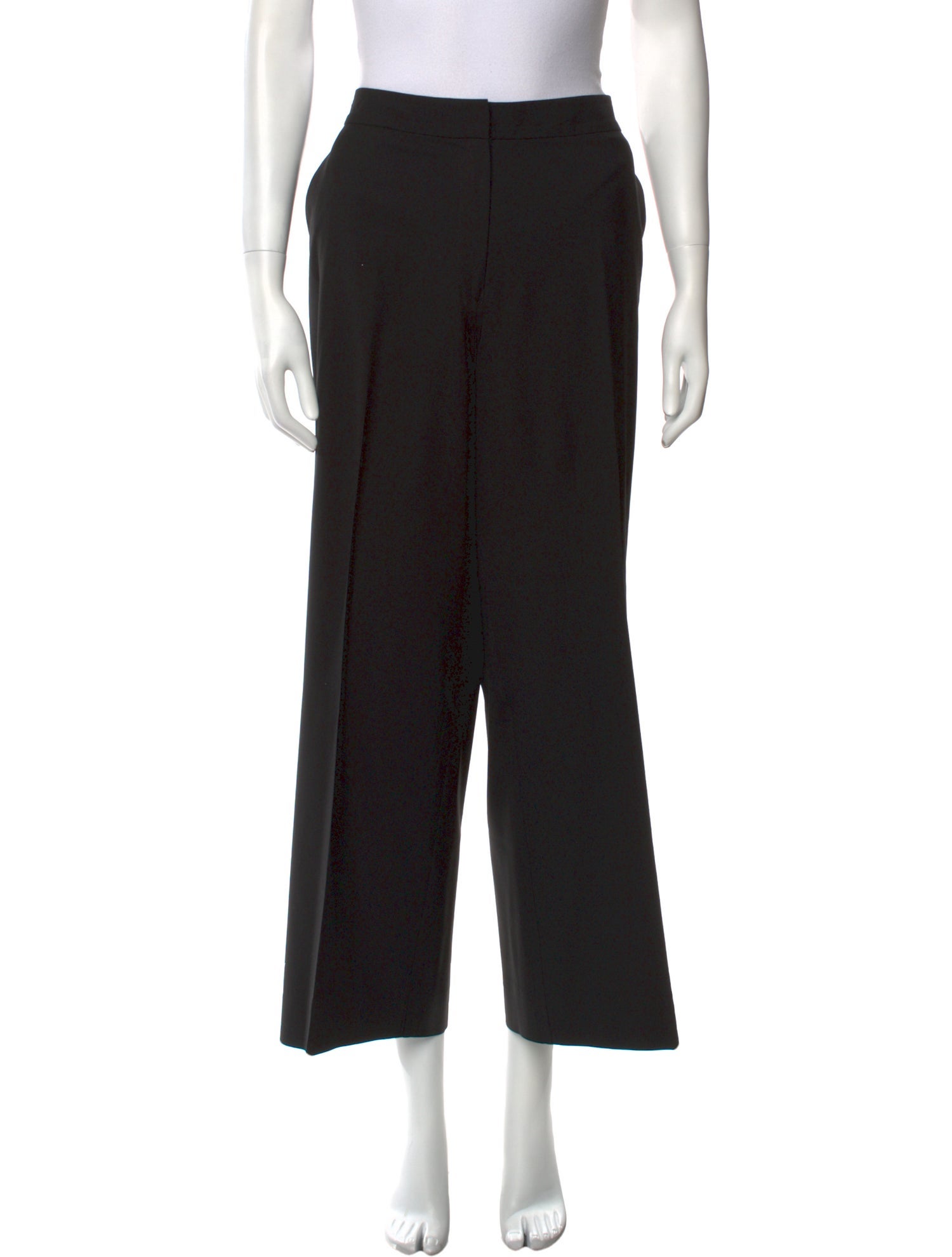 St. John Caviar Wide Leg Pants