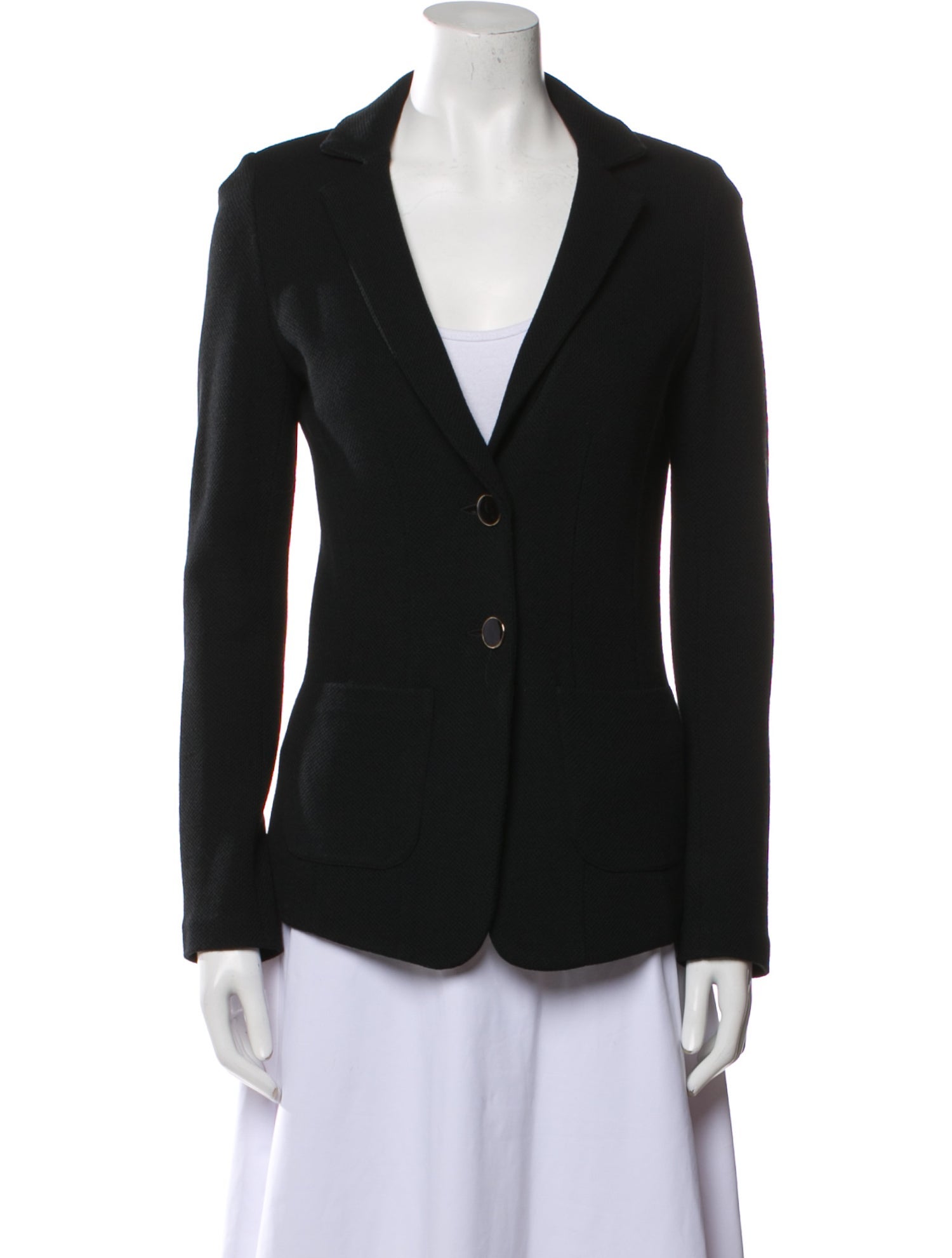 St. John Caviar Wool Blazer