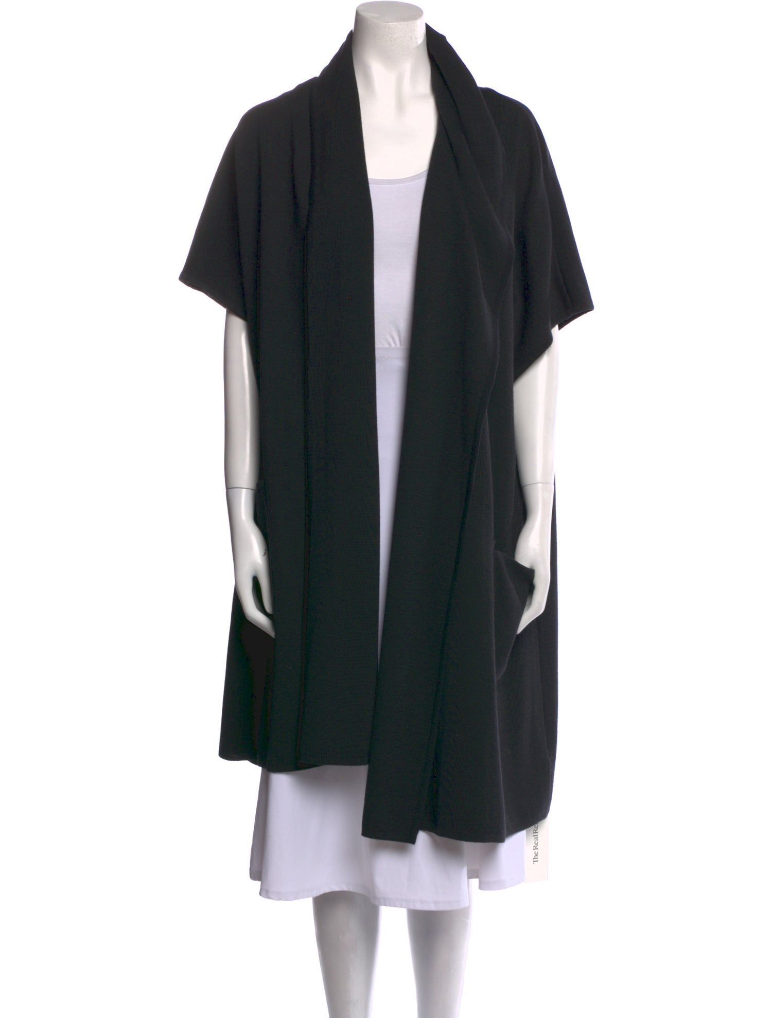 St. John Caviar Wool V-Neck Sweater