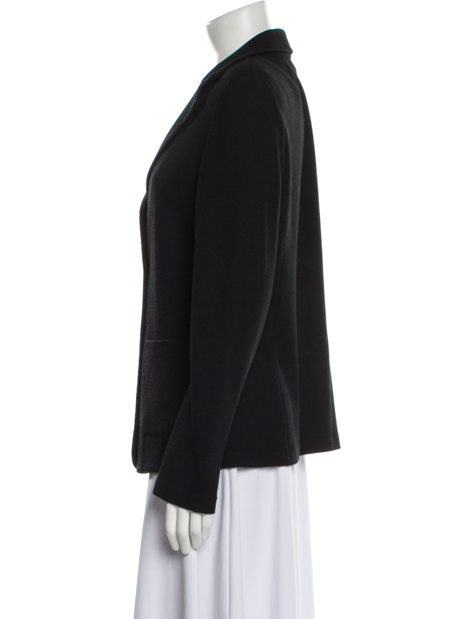 St. John Caviar Wool Blazer