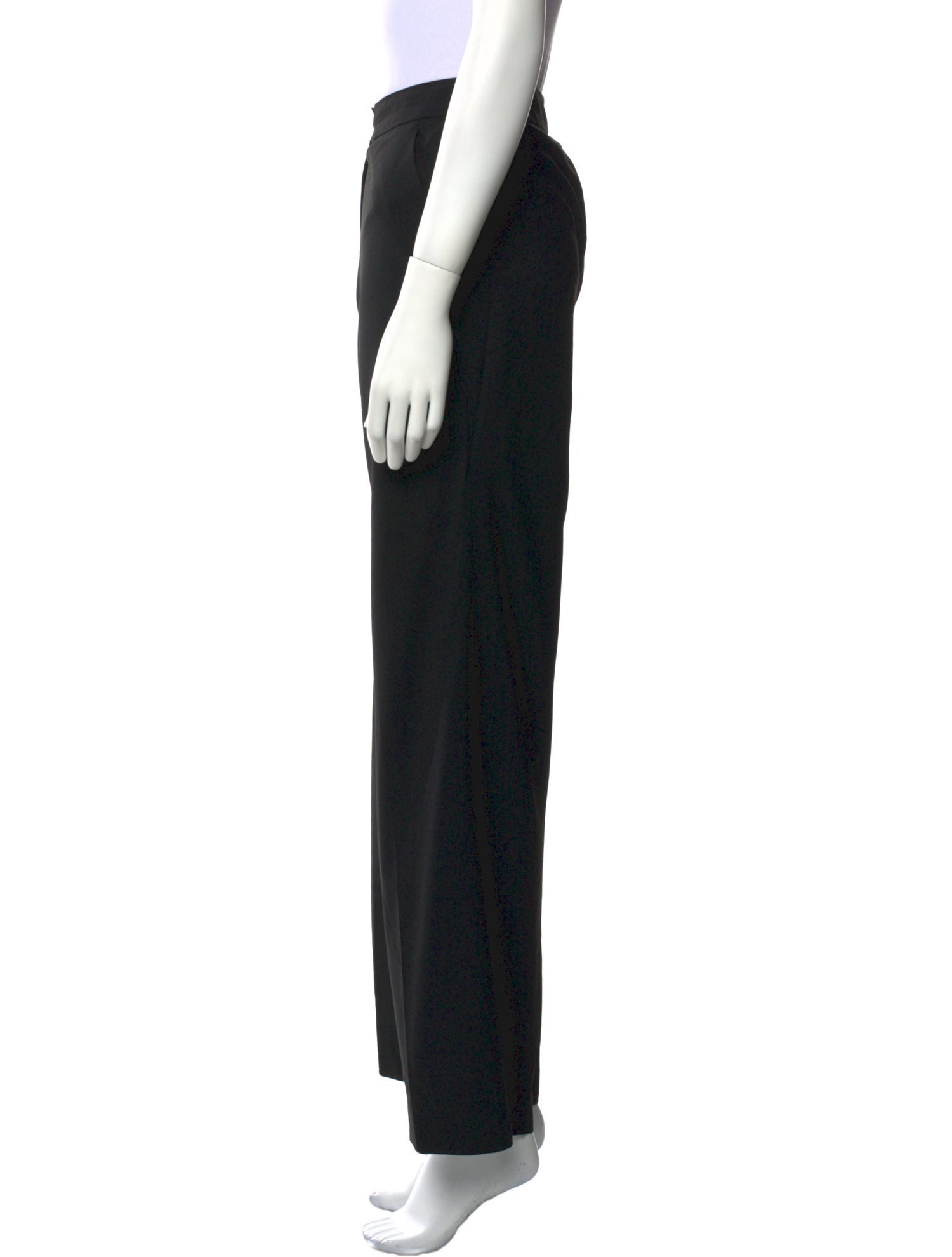 St. John Caviar Wide Leg Pants