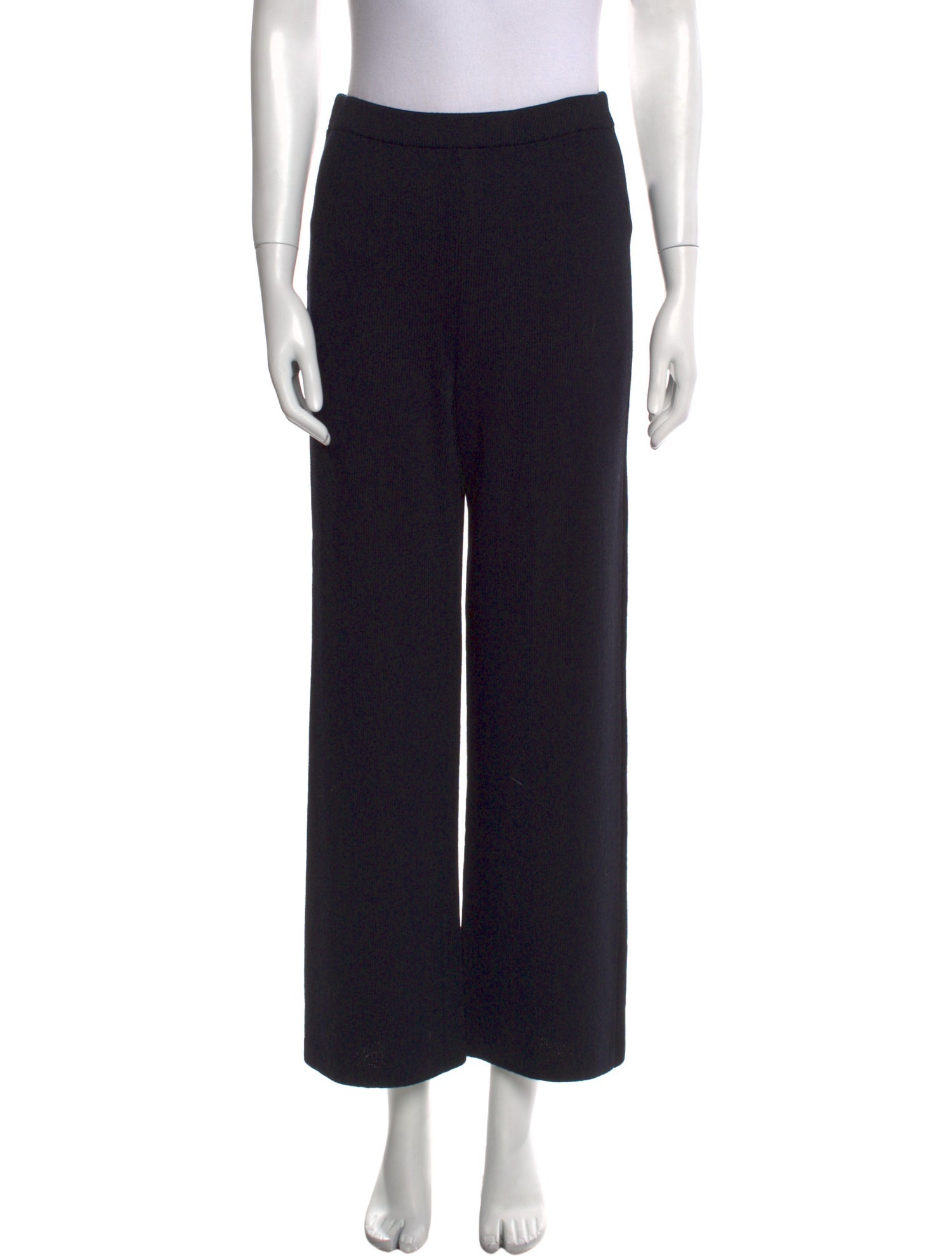 St. John Caviar Wide Leg Pants