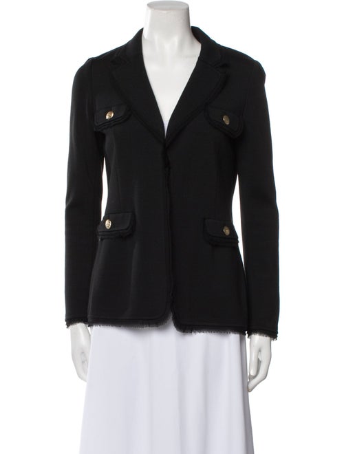 St. John Caviar Wool Blazer