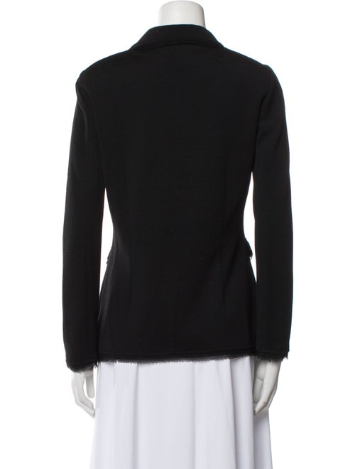 St. John Caviar Wool Blazer