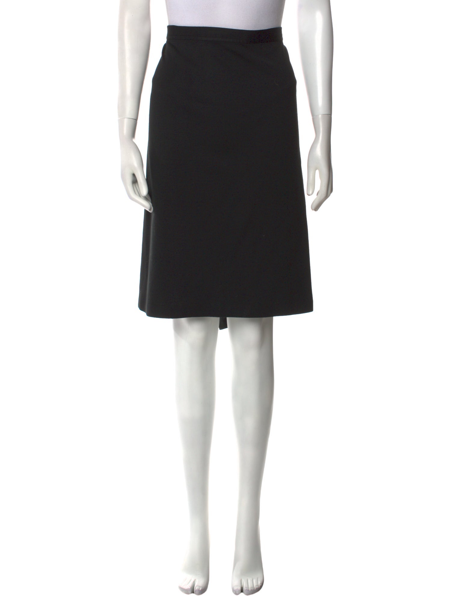 St. John Caviar Knee-Length Skirt