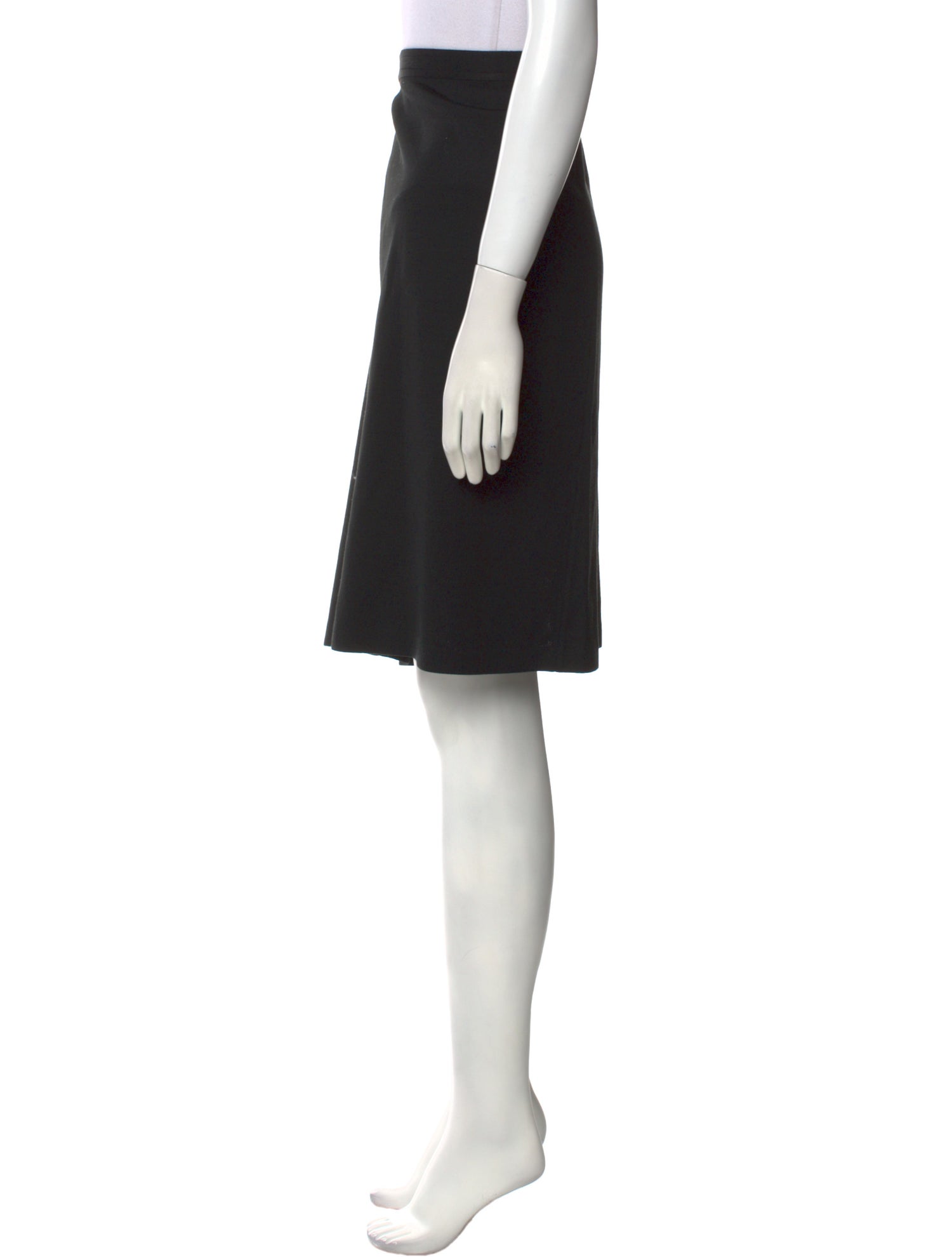 St. John Caviar Knee-Length Skirt