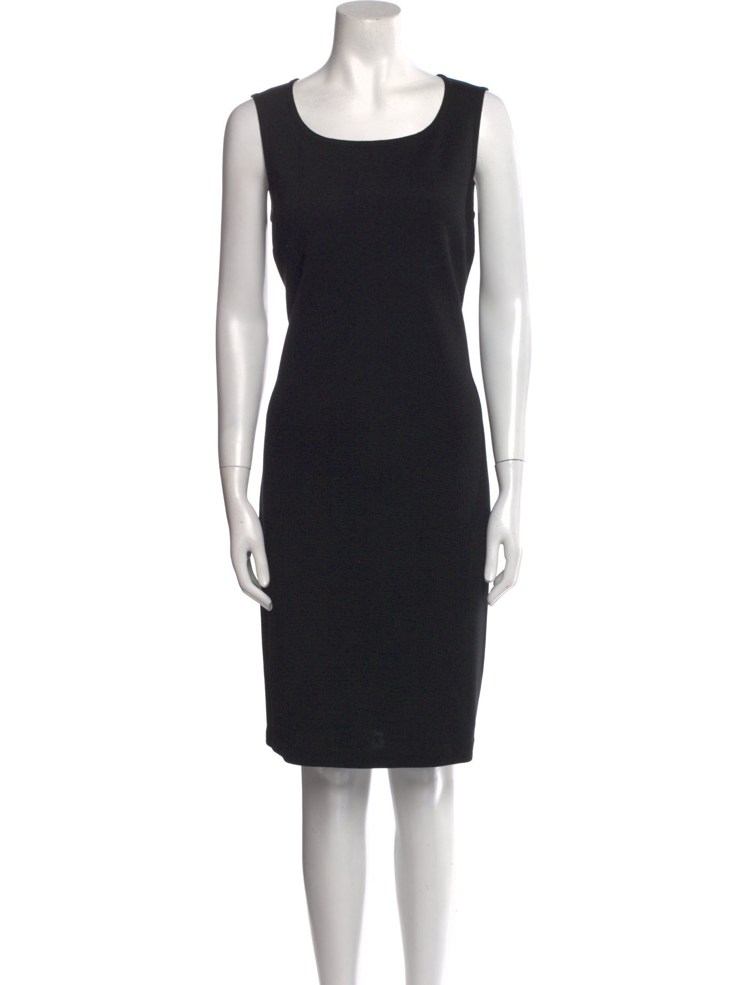 St. John Caviar Vintage Knee-Length Dress