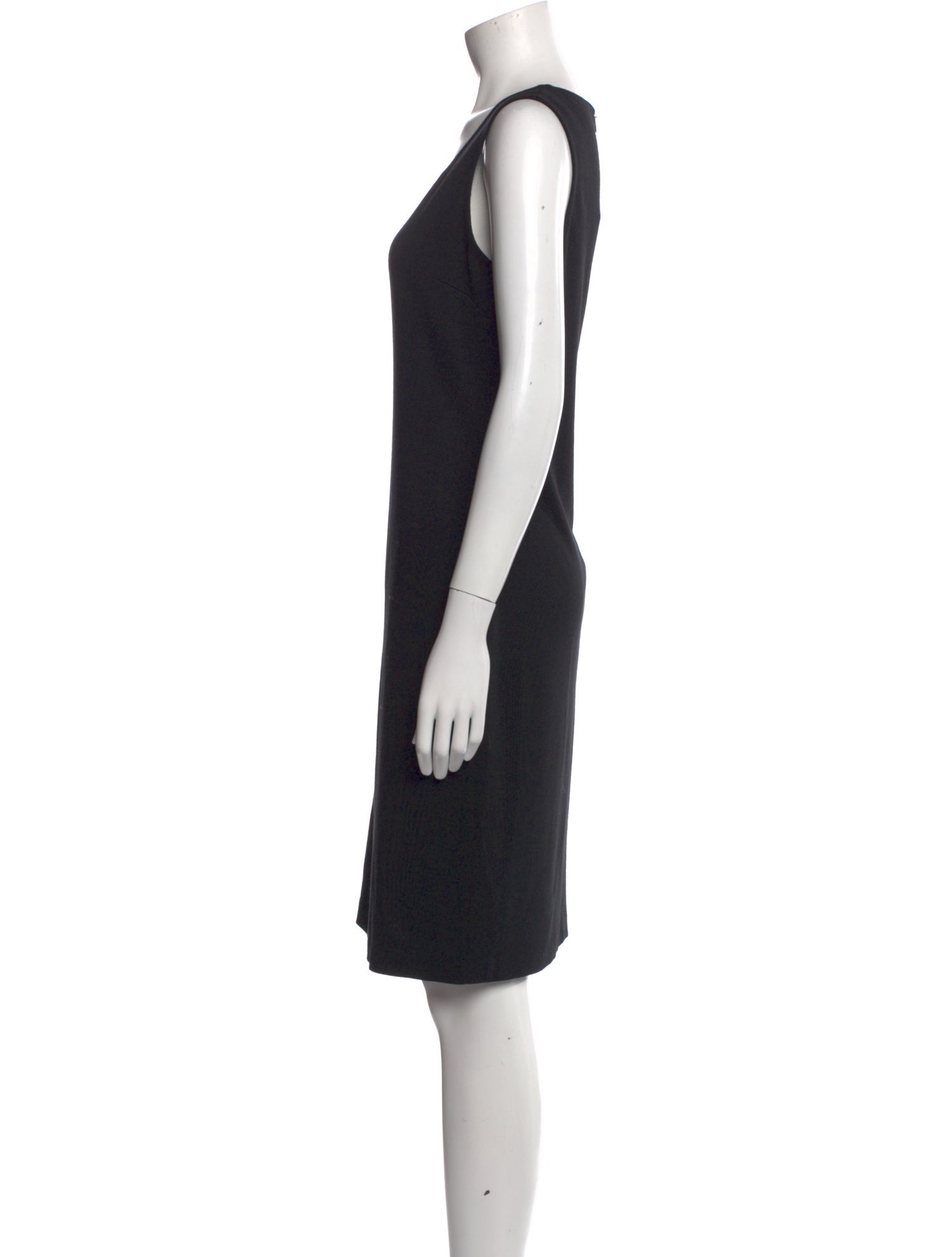 St. John Caviar Vintage Knee-Length Dress