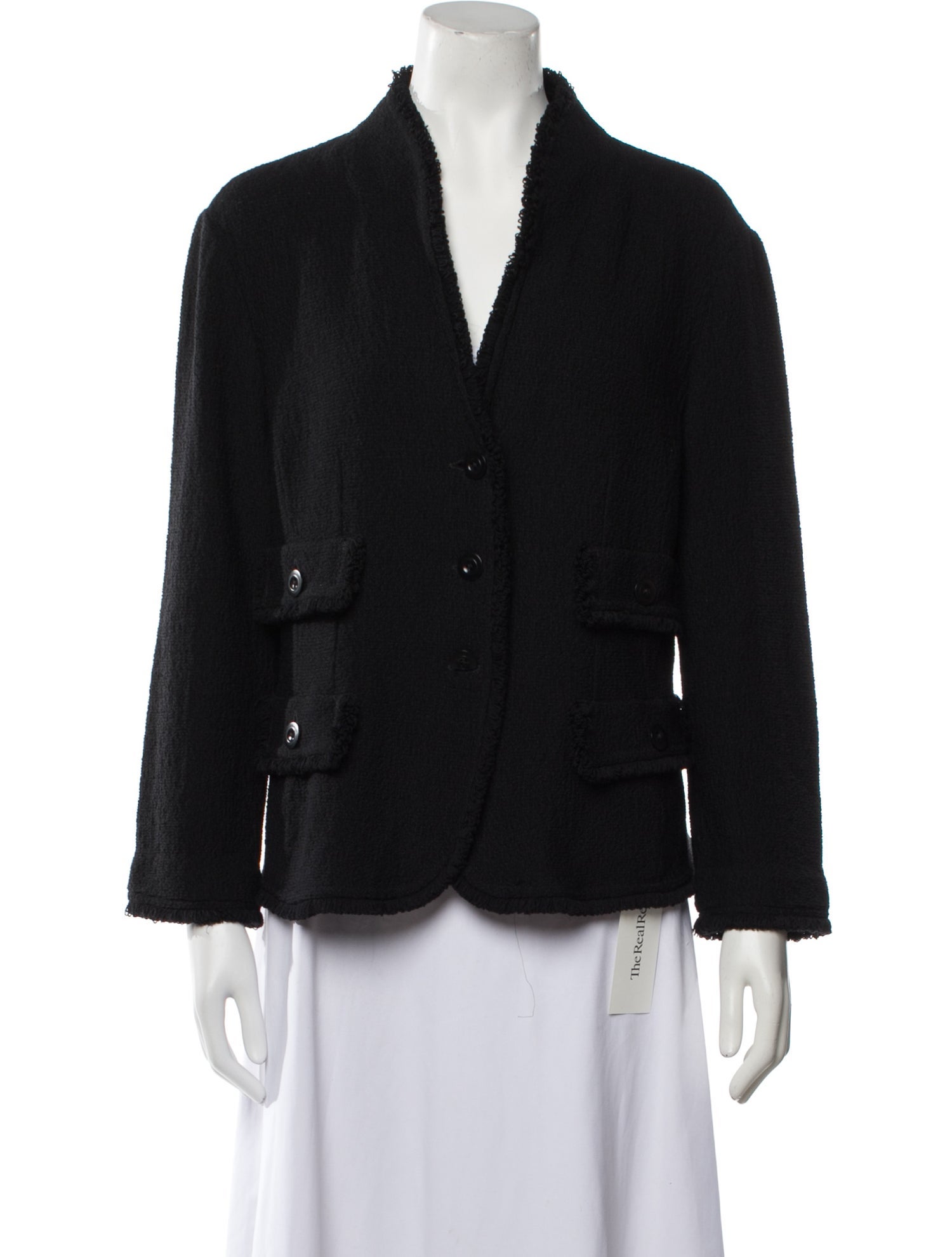 St. John Caviar Wool Evening Jacket