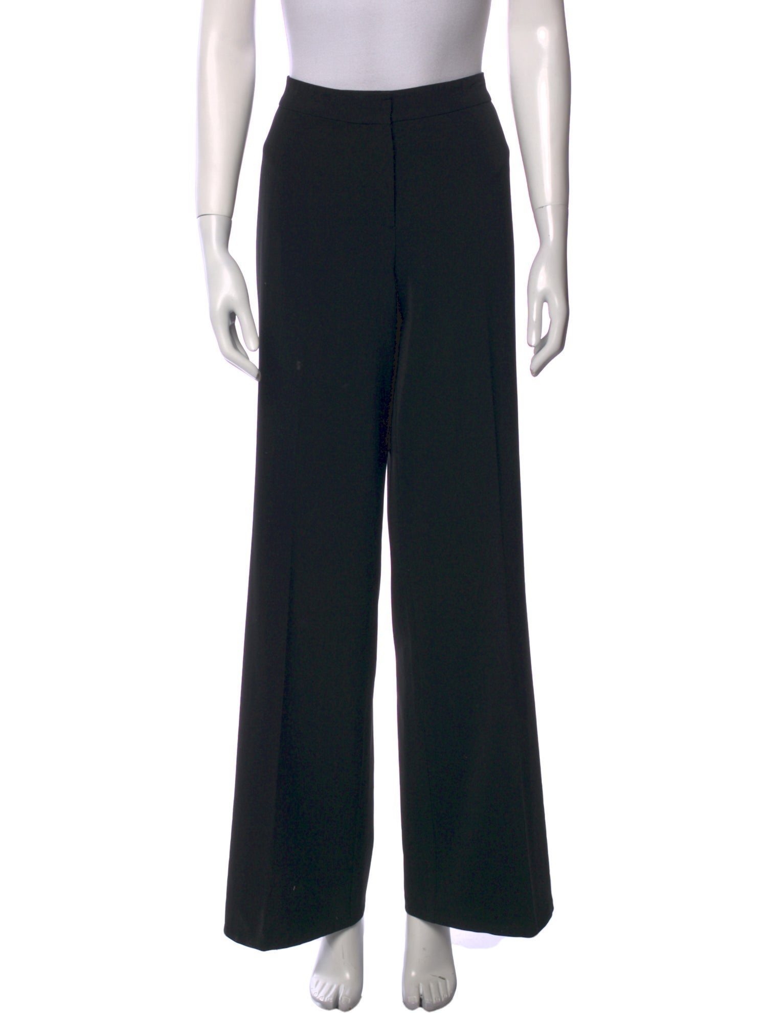St. John Caviar Wide Leg Pants