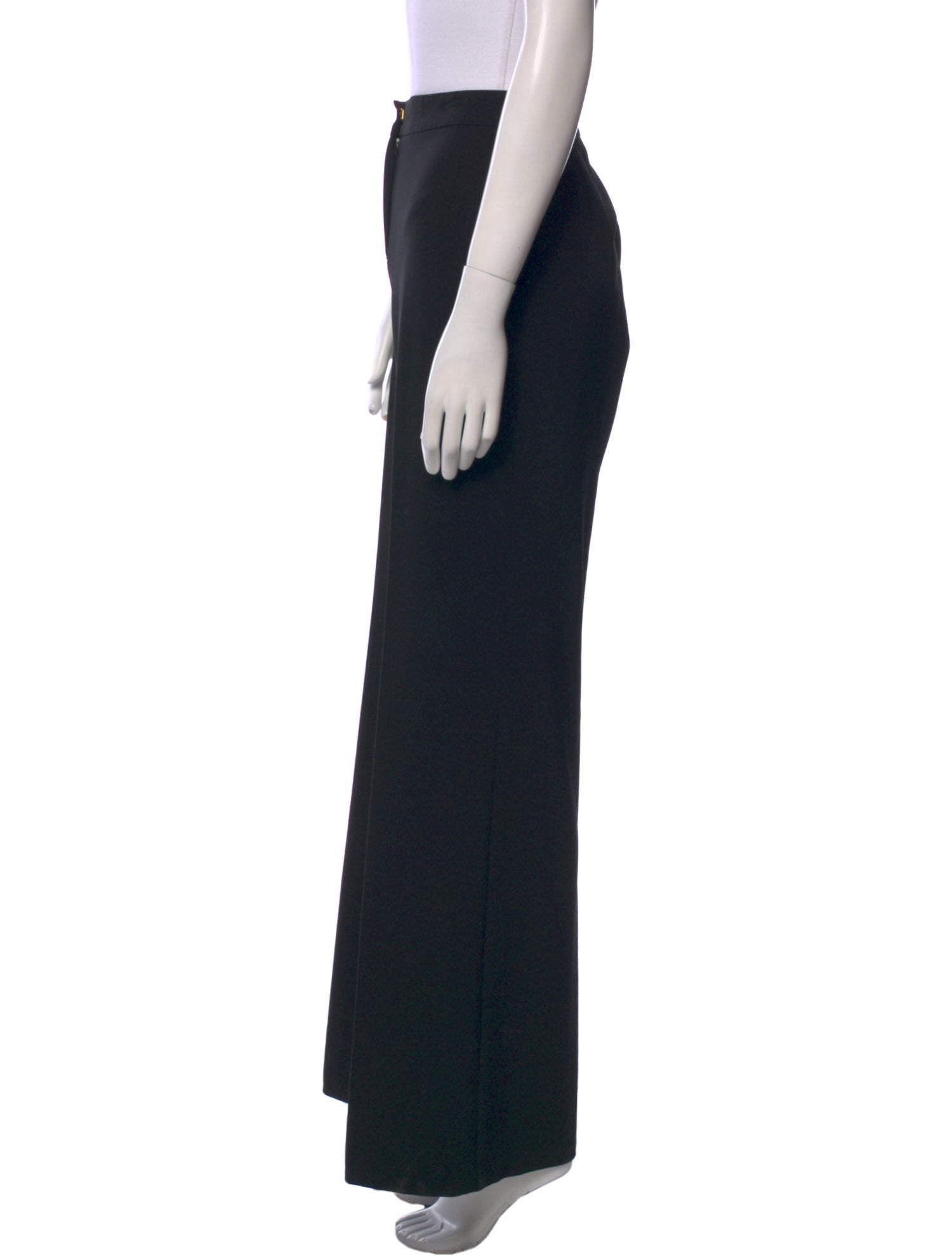 St. John Caviar Wide Leg Pants