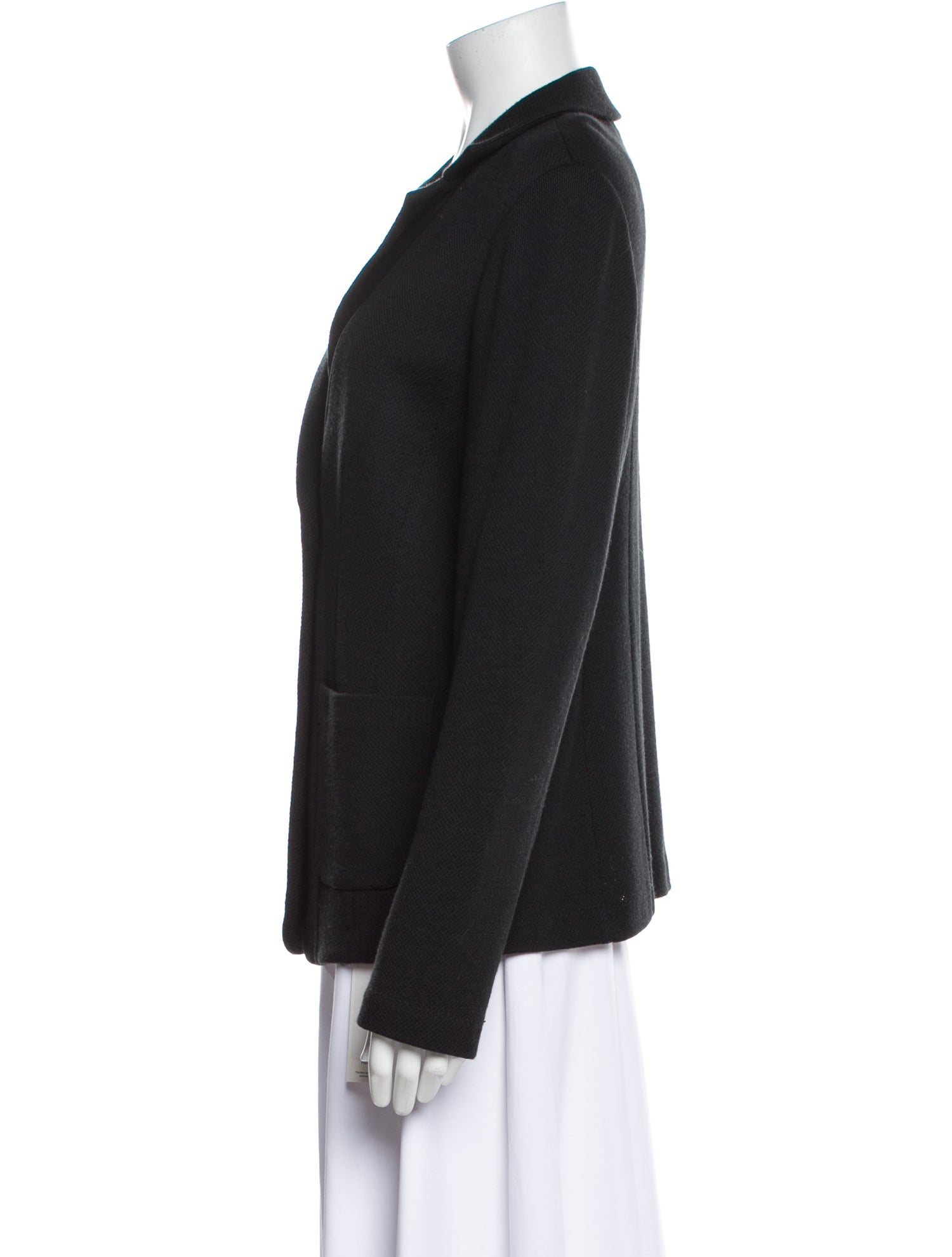 St. John Caviar Wool Blazer