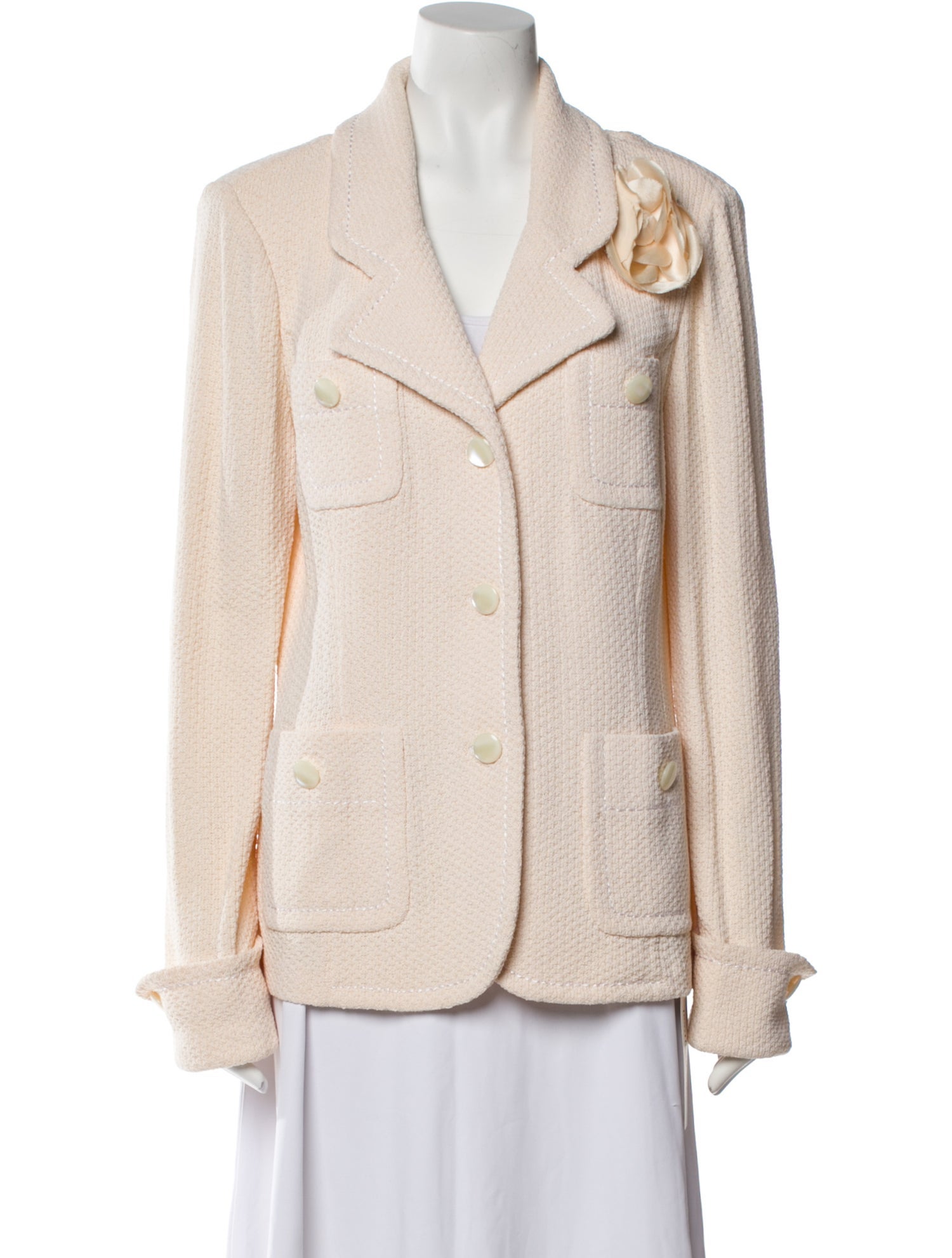 St. John Caviar Wool Blazer