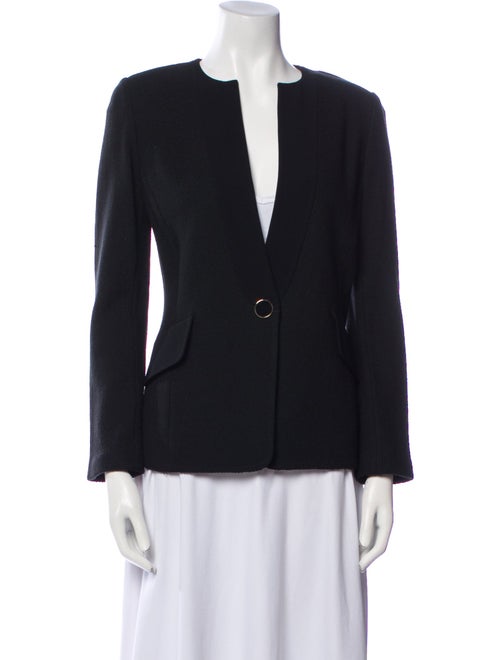 St. John Caviar Wool Blazer