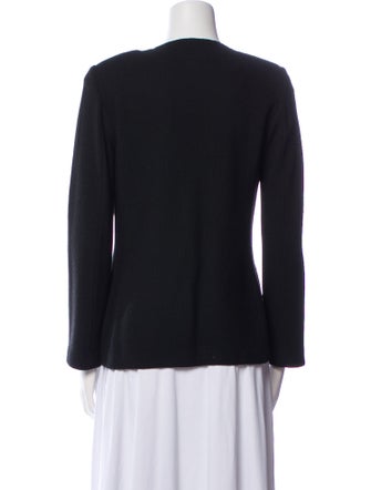 St. John Caviar Wool Blazer