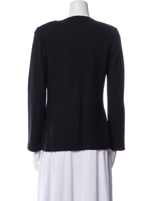 St. John Caviar Wool Blazer