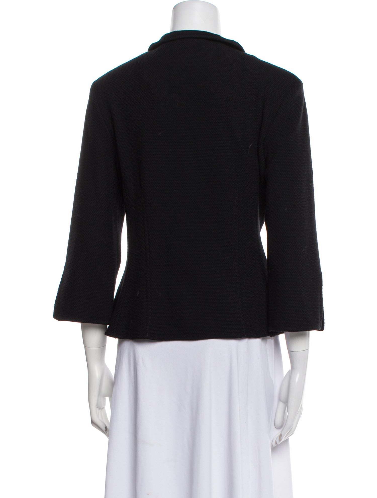 St. John Caviar Wool Blazer