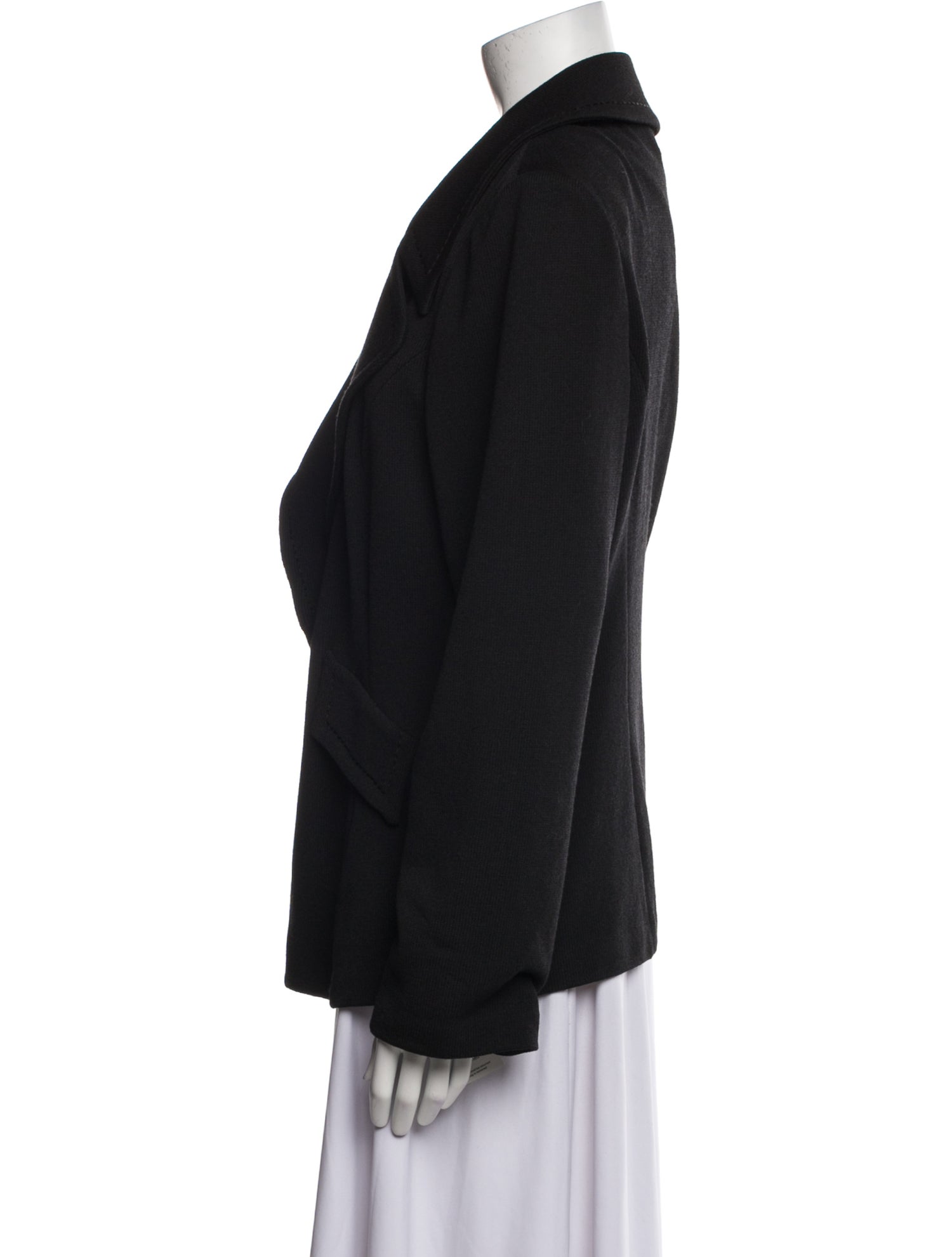 St. John Caviar Wool Blazer w/ Tags