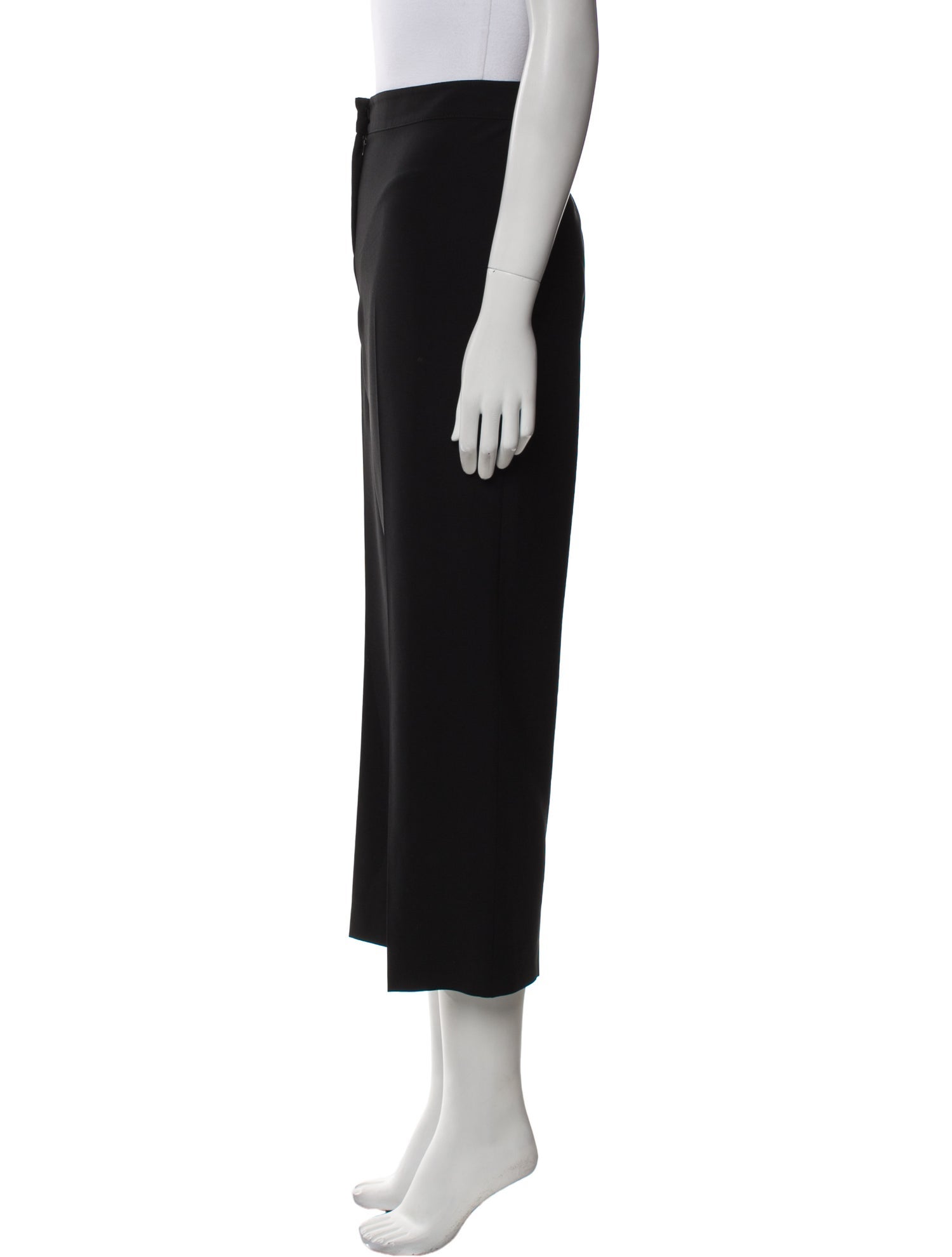 St. John Caviar Wide Leg Pants