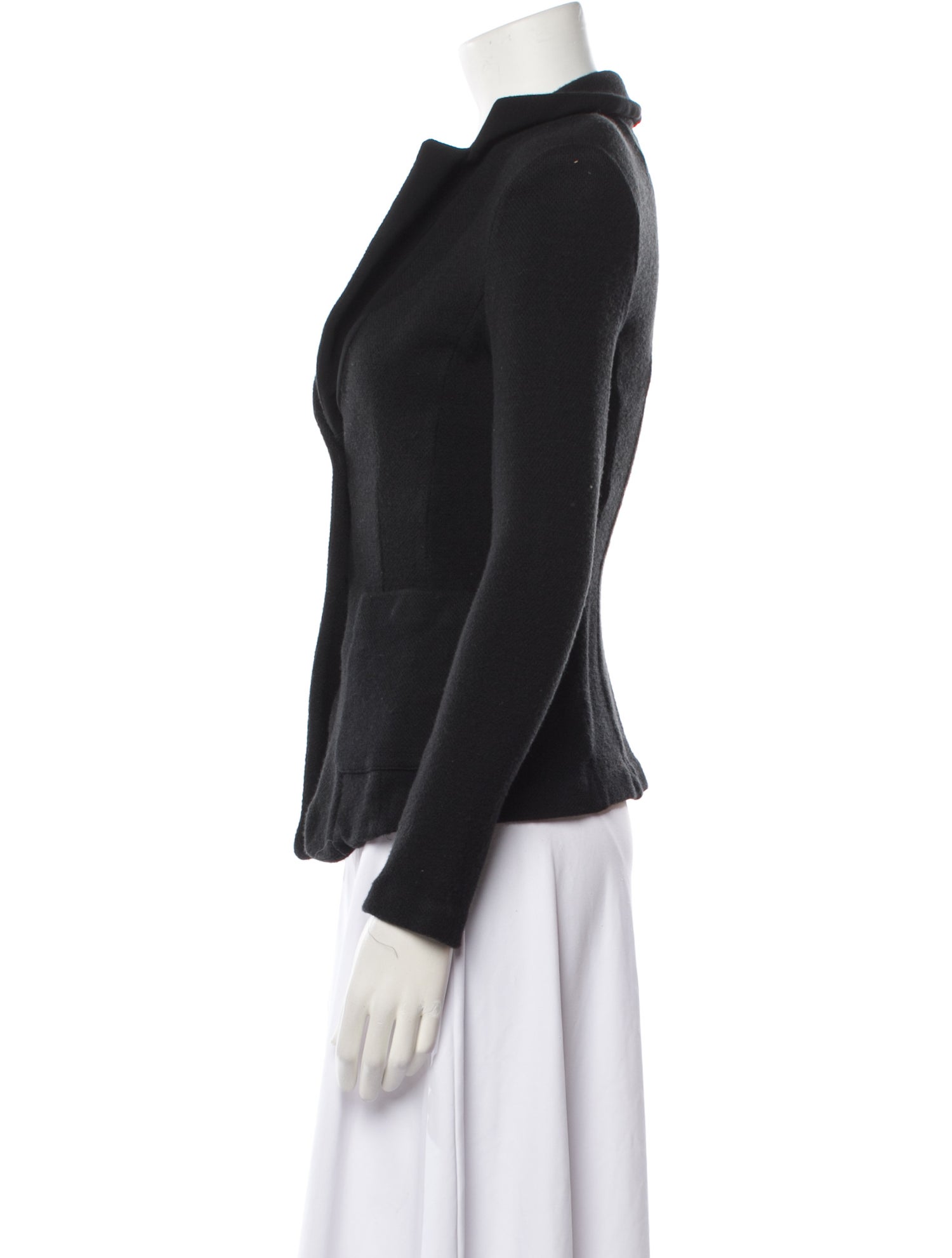 St. John Caviar Wool Blazer