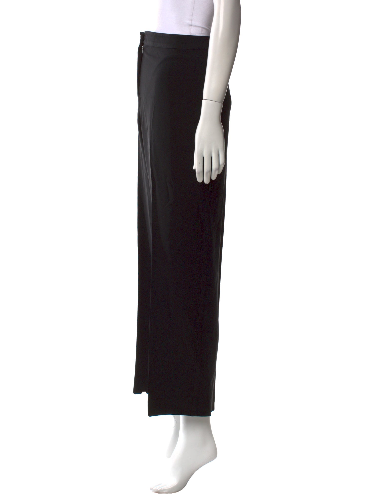 St. John Caviar Wide Leg Pants