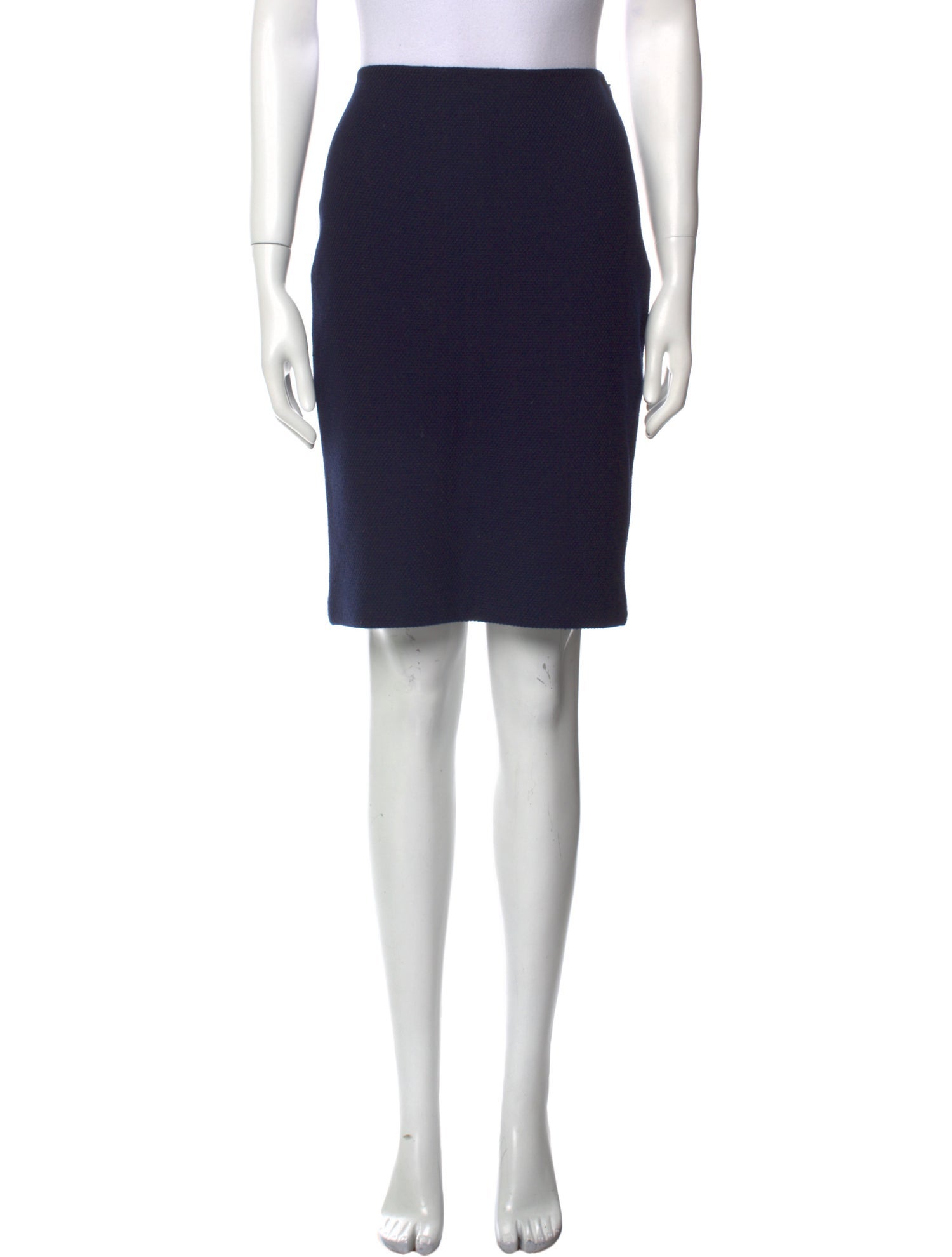St. John Caviar Knee-Length Skirt