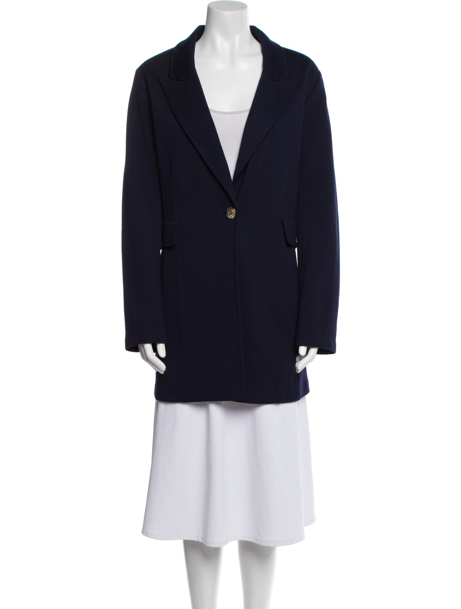 St. John Caviar Wool Blazer