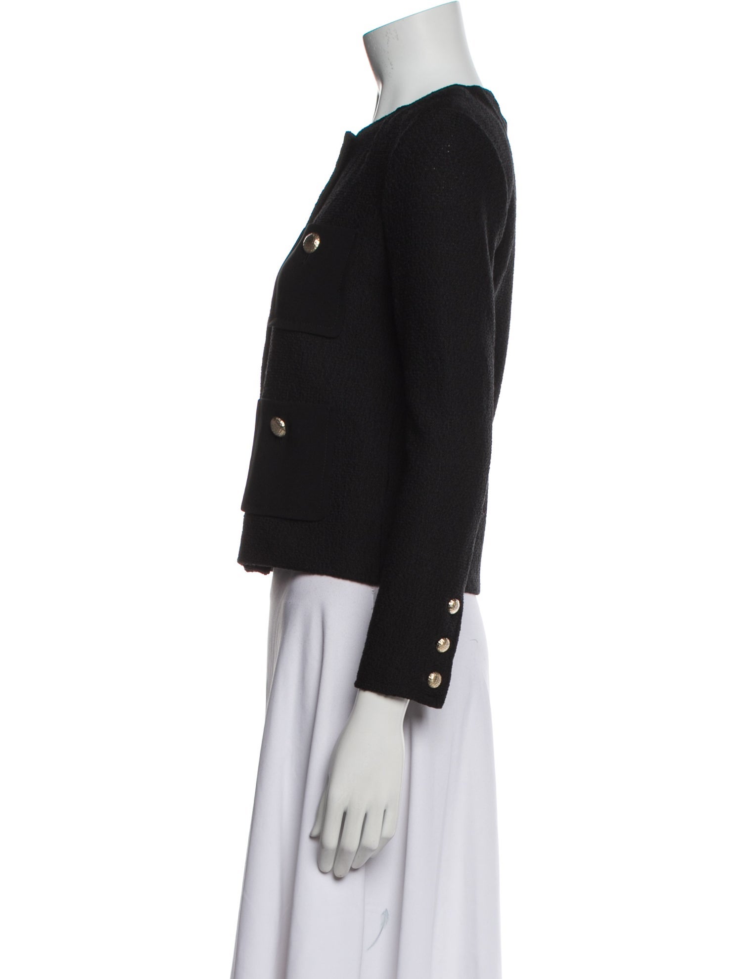 St. John Caviar Wool Evening Jacket