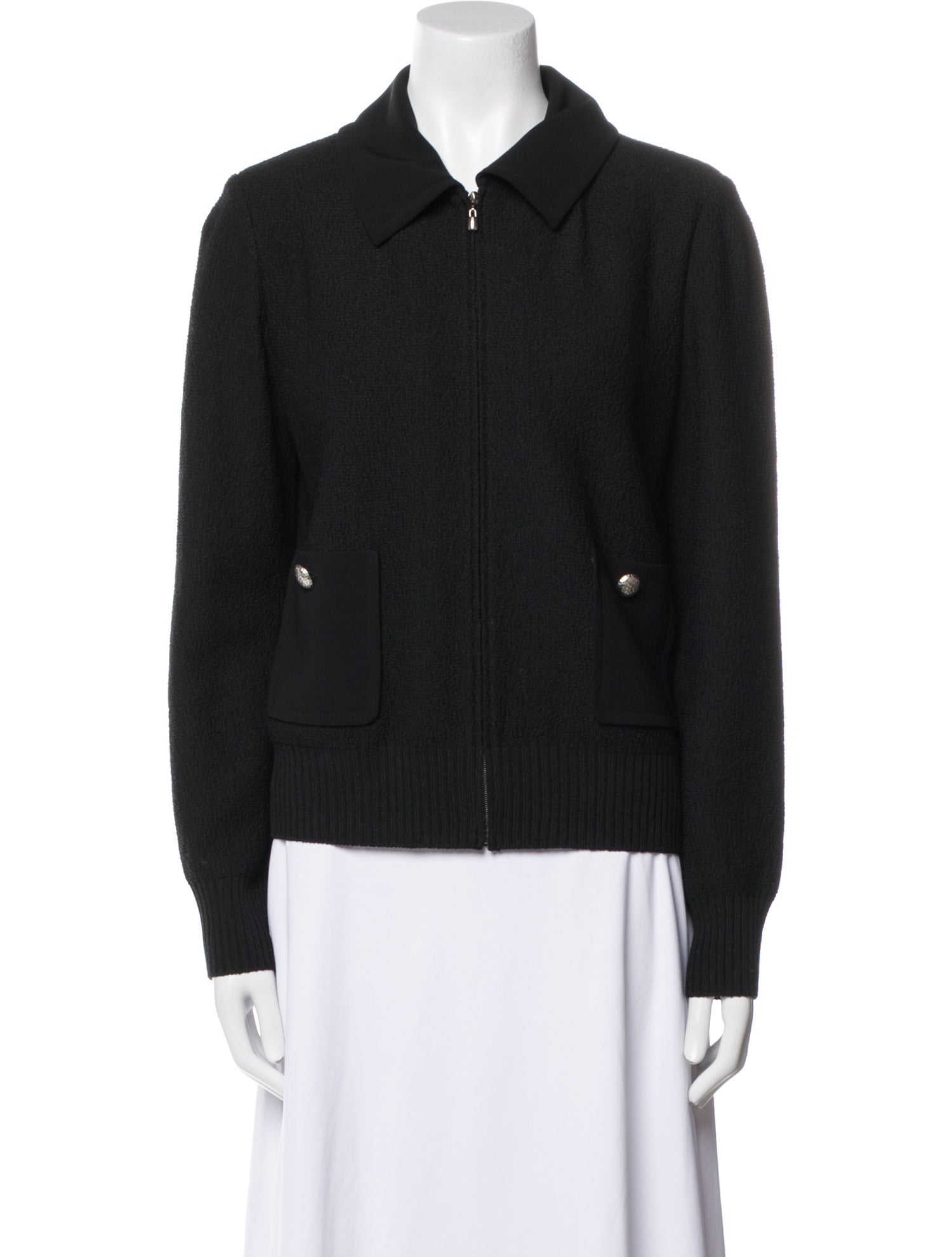 St. John Caviar Wool Jacket